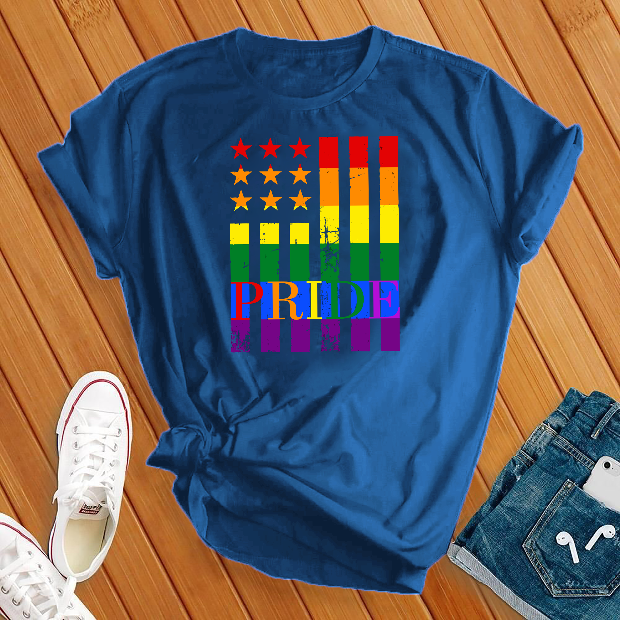 Pride Flag Tee