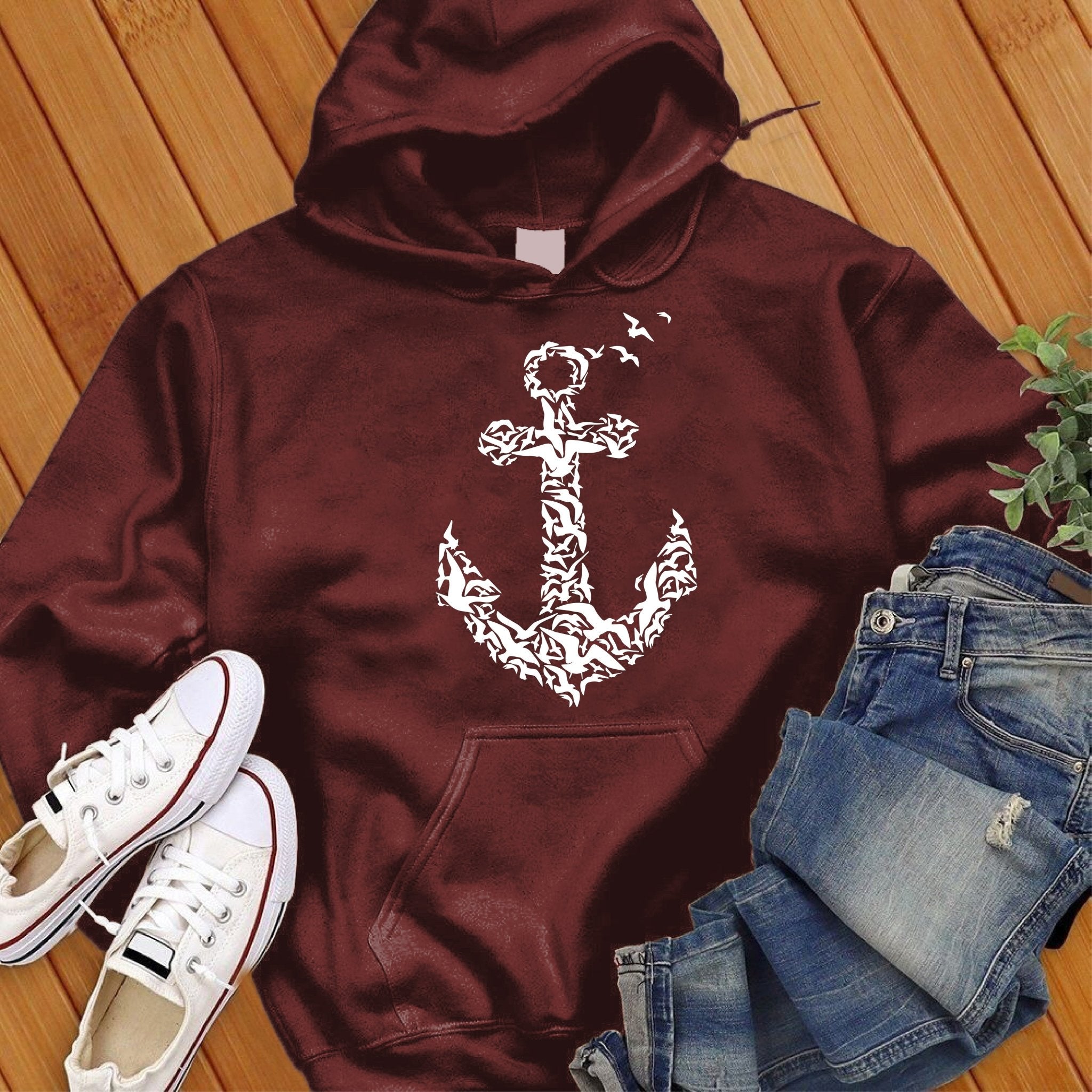 Anchor Hoodie - Love Tees