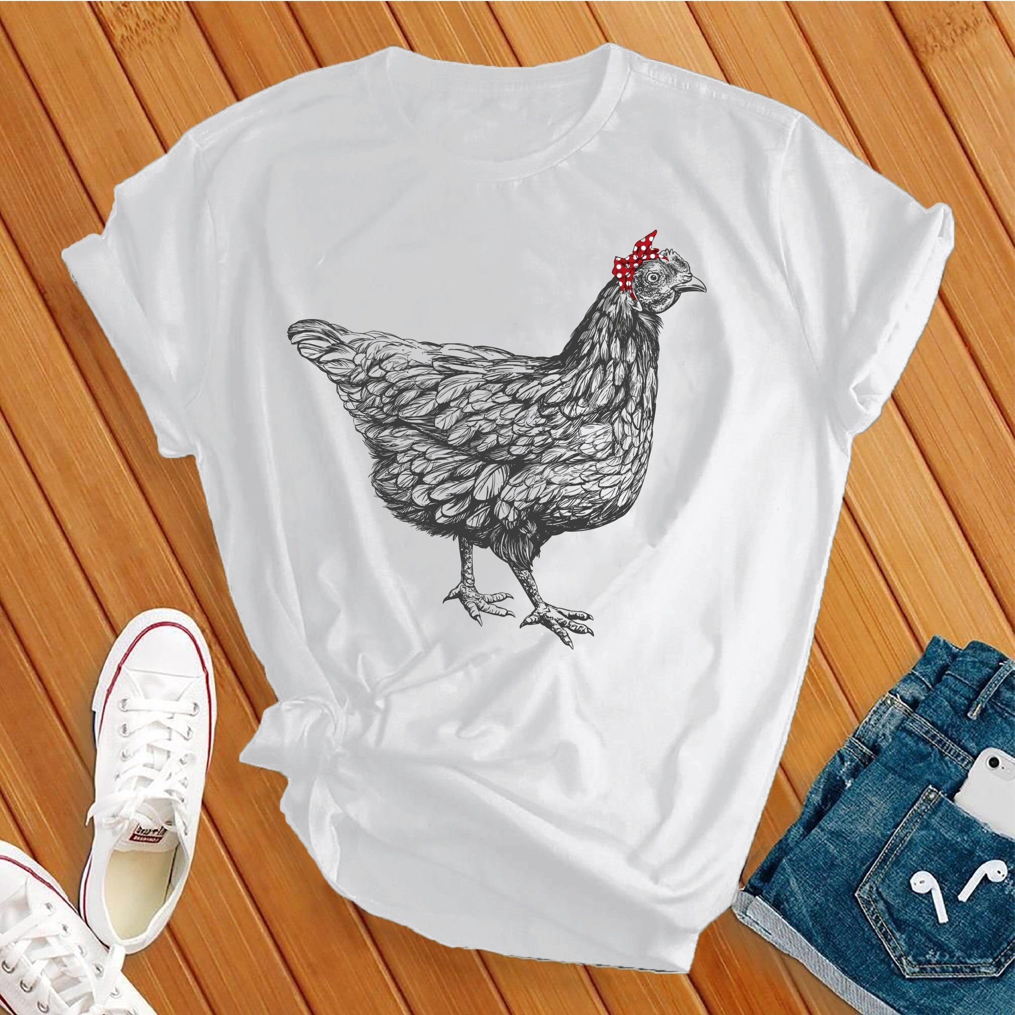 Bandana Chicken Tee - Love Tees