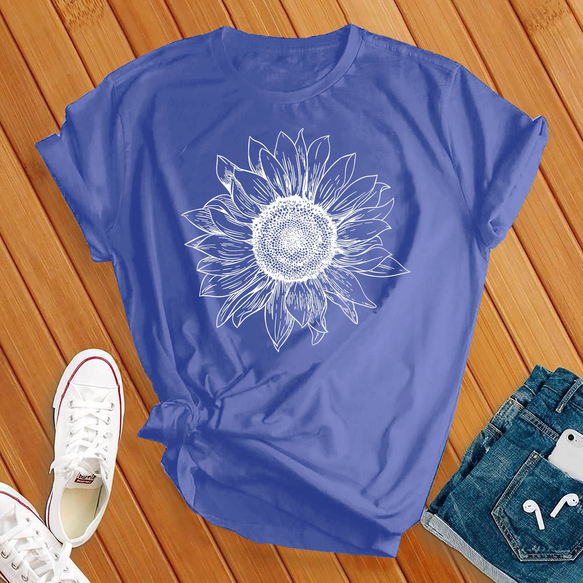 Basic Sunflower Sunshine Tee - Love Tees