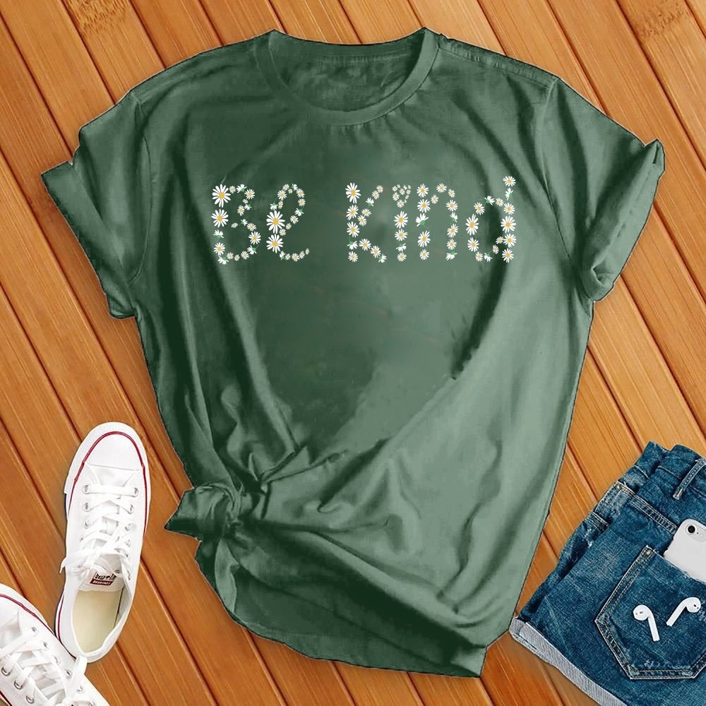 Be Kind Daisies Tee - Love Tees