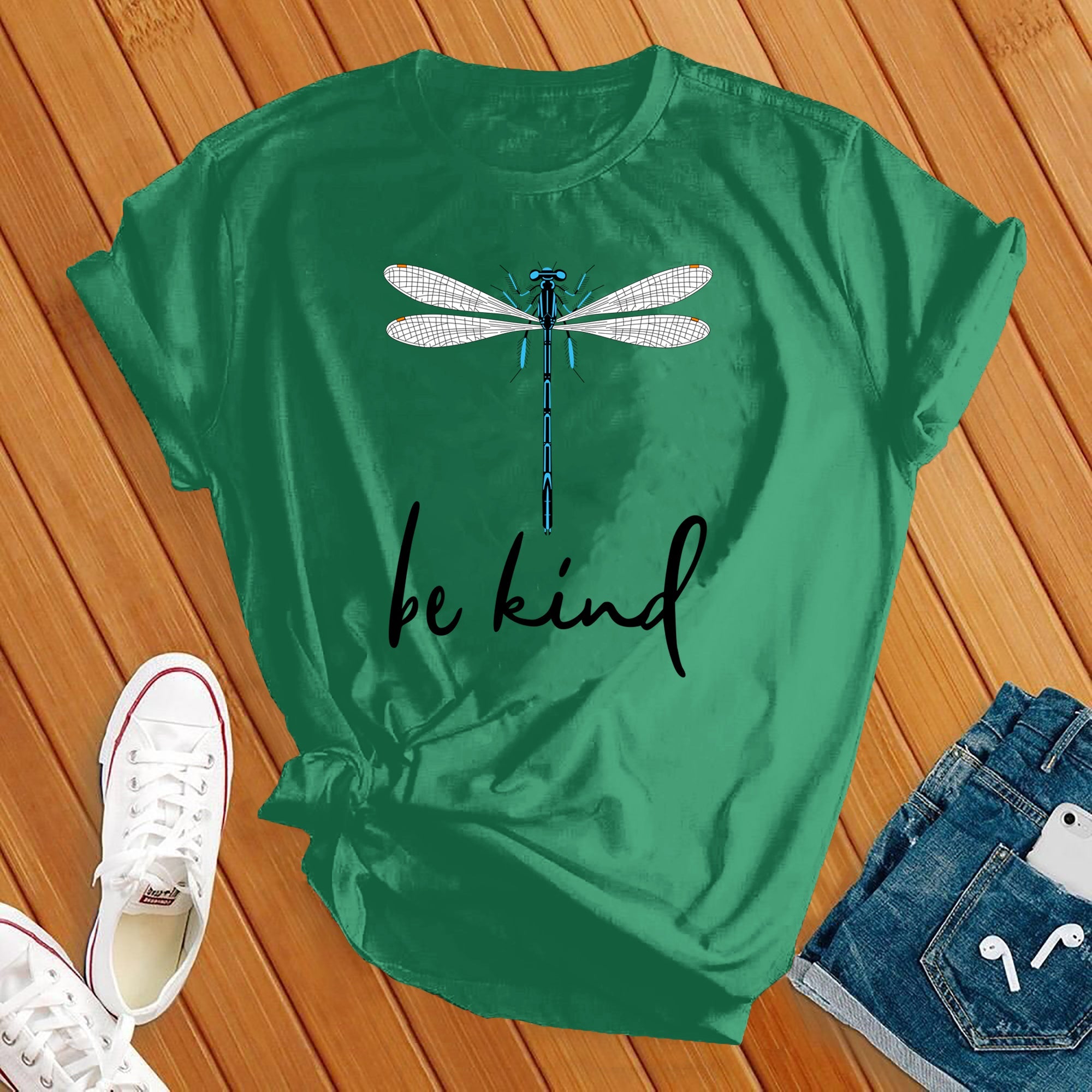 Be Kind Dragonfly Tee - Love Tees