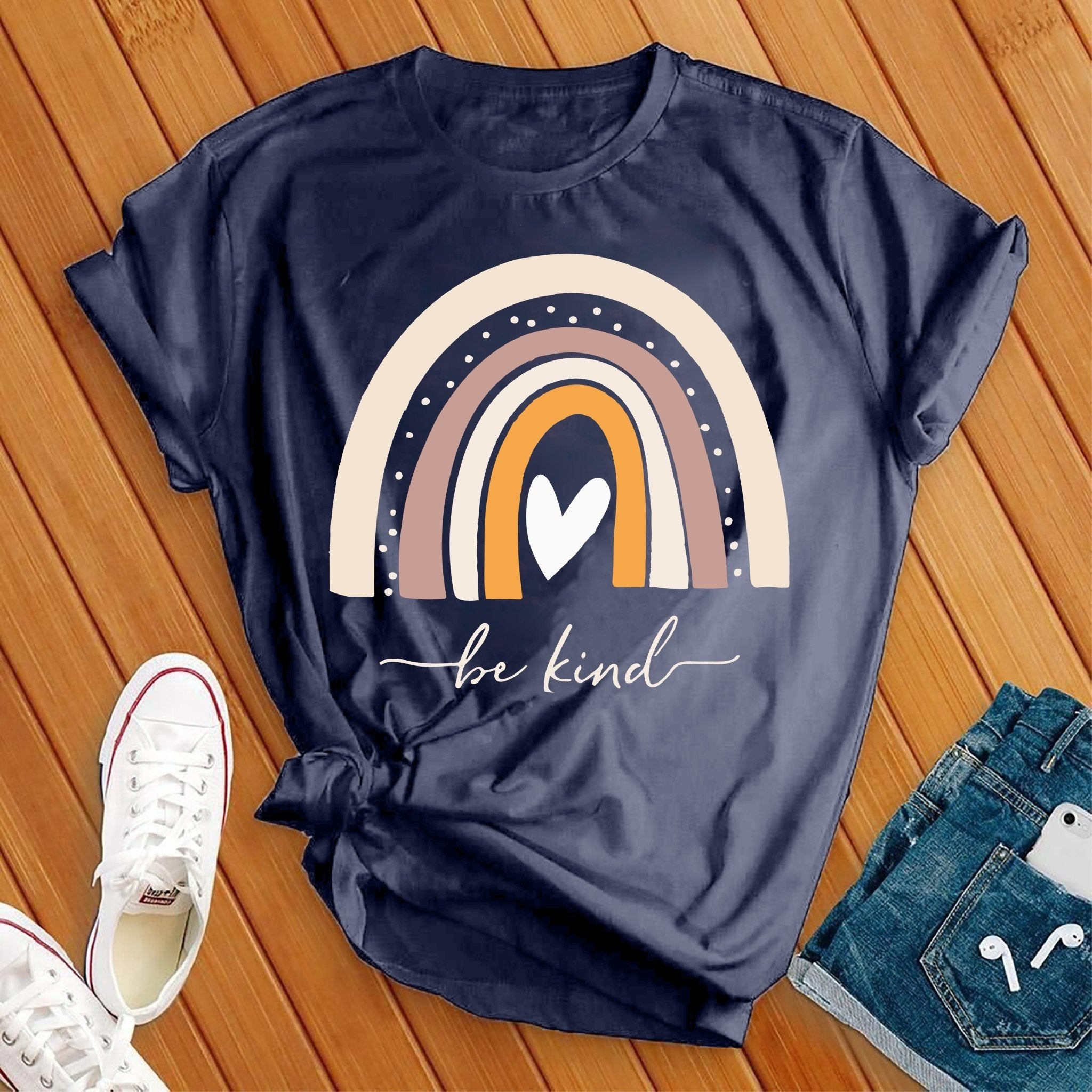 Be Kind Heart Tee - Love Tees