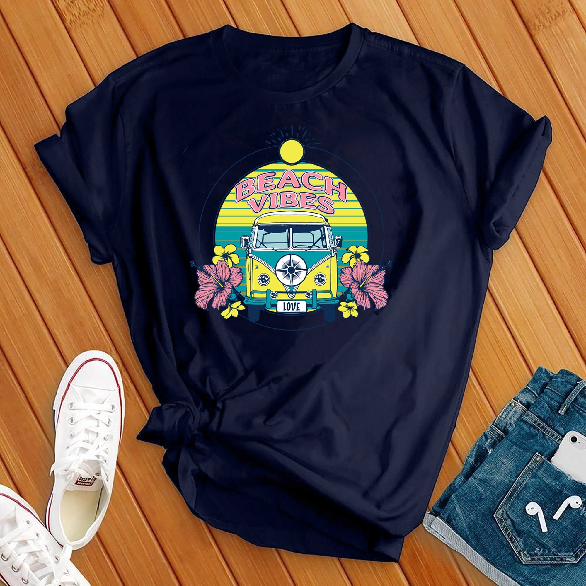 Beach Vibes Bus Tee - Love Tees