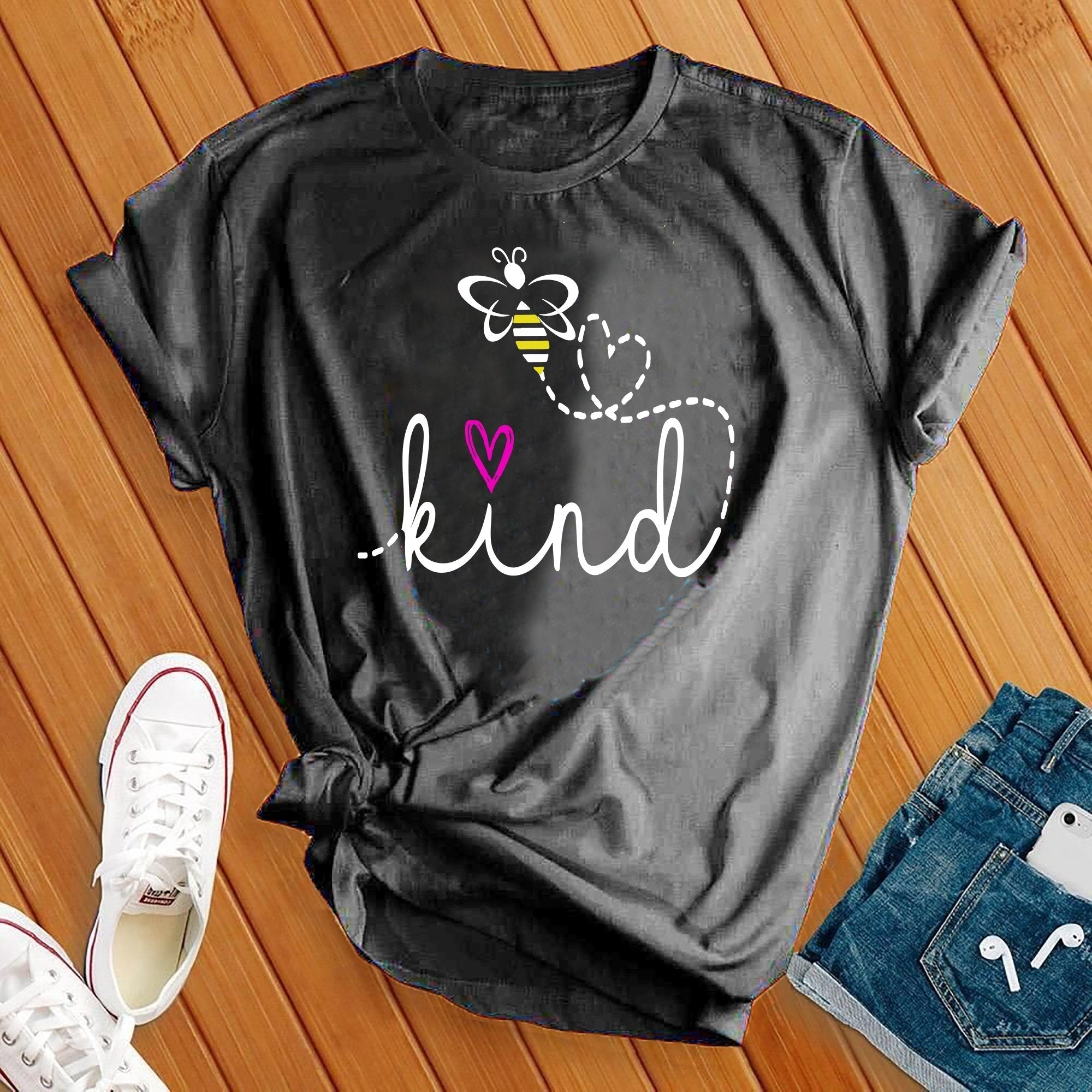 Bee Kind Hearts Tee - Love Tees