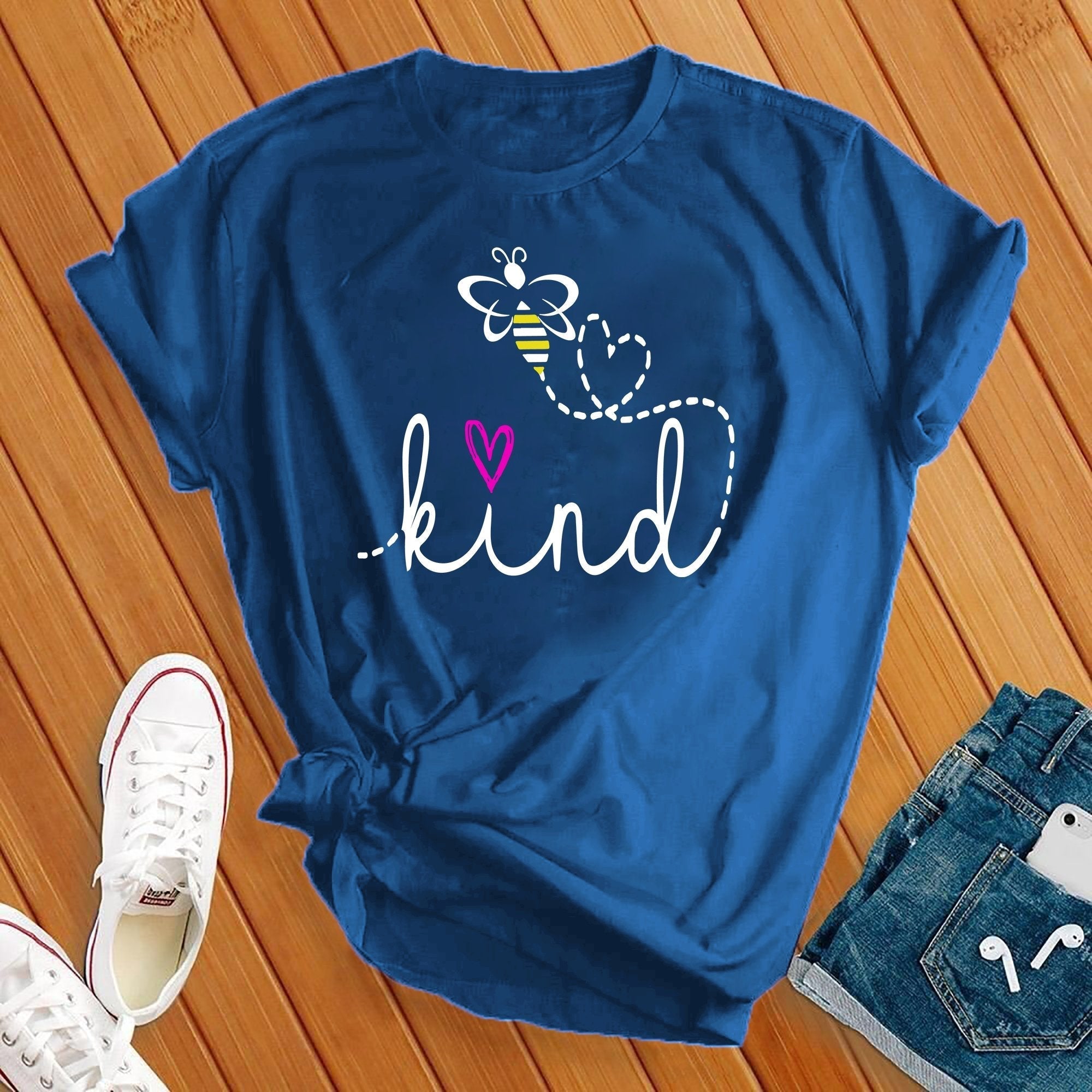 Bee Kind Hearts Tee - Love Tees