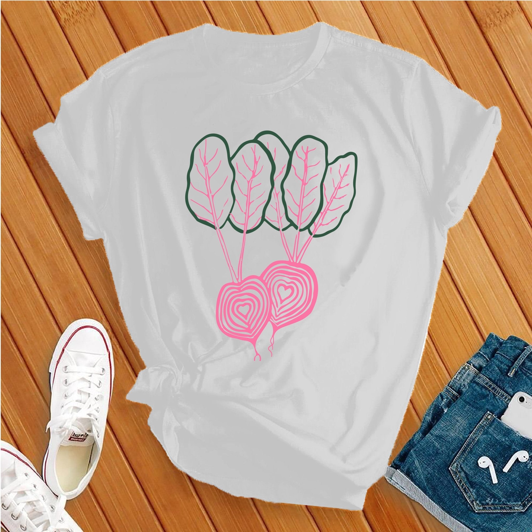 Beet Hearts Tee - Love Tees