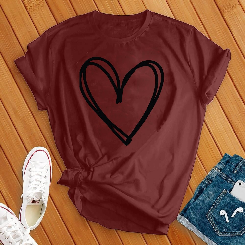 Big Heart Tee - Love Tees