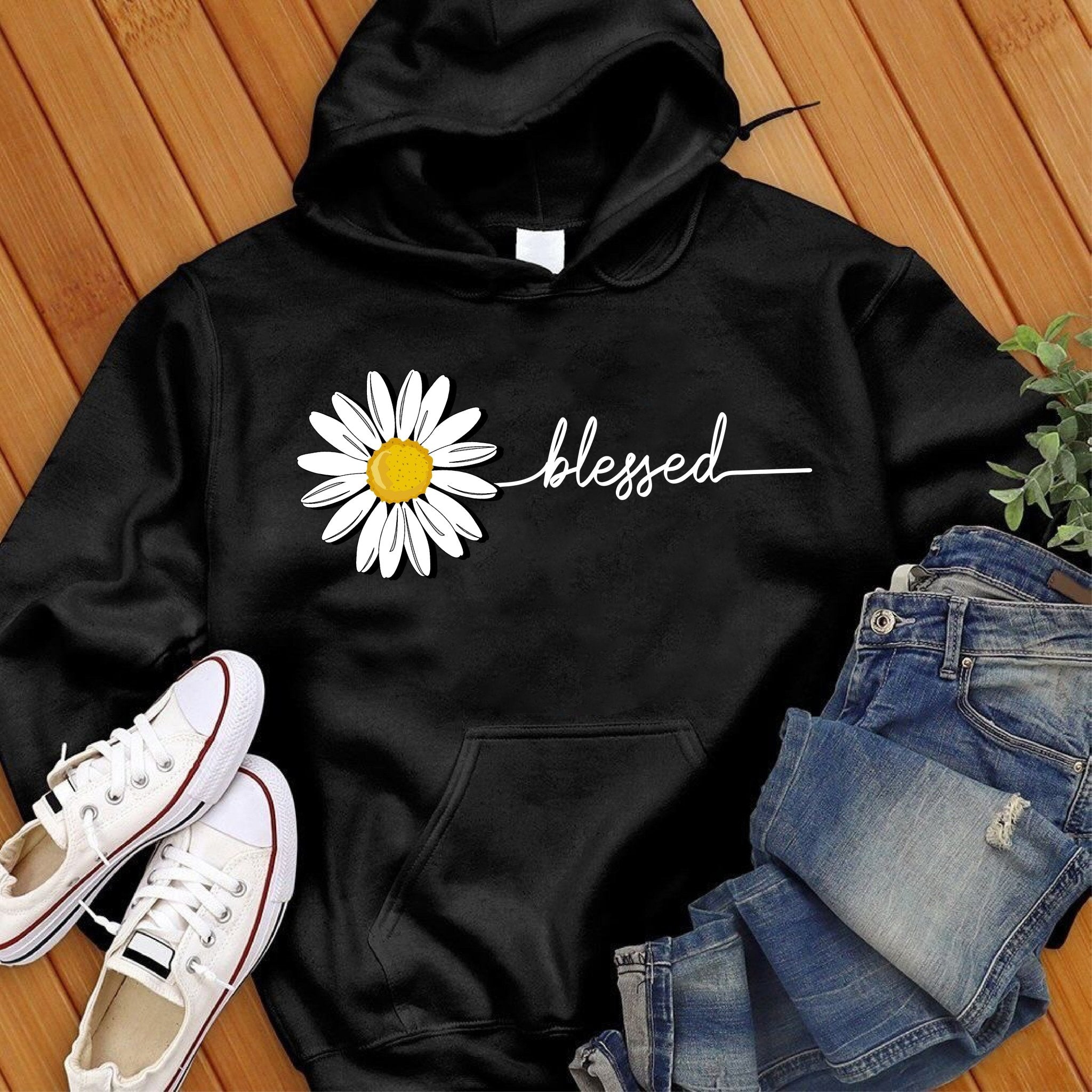 Blessed Daisy Sweatshirt - Love Tees