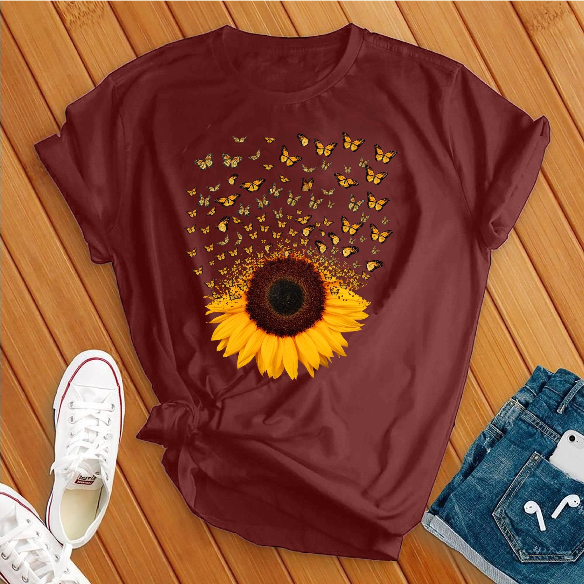 Blossoming Butterfly Tee - Love Tees