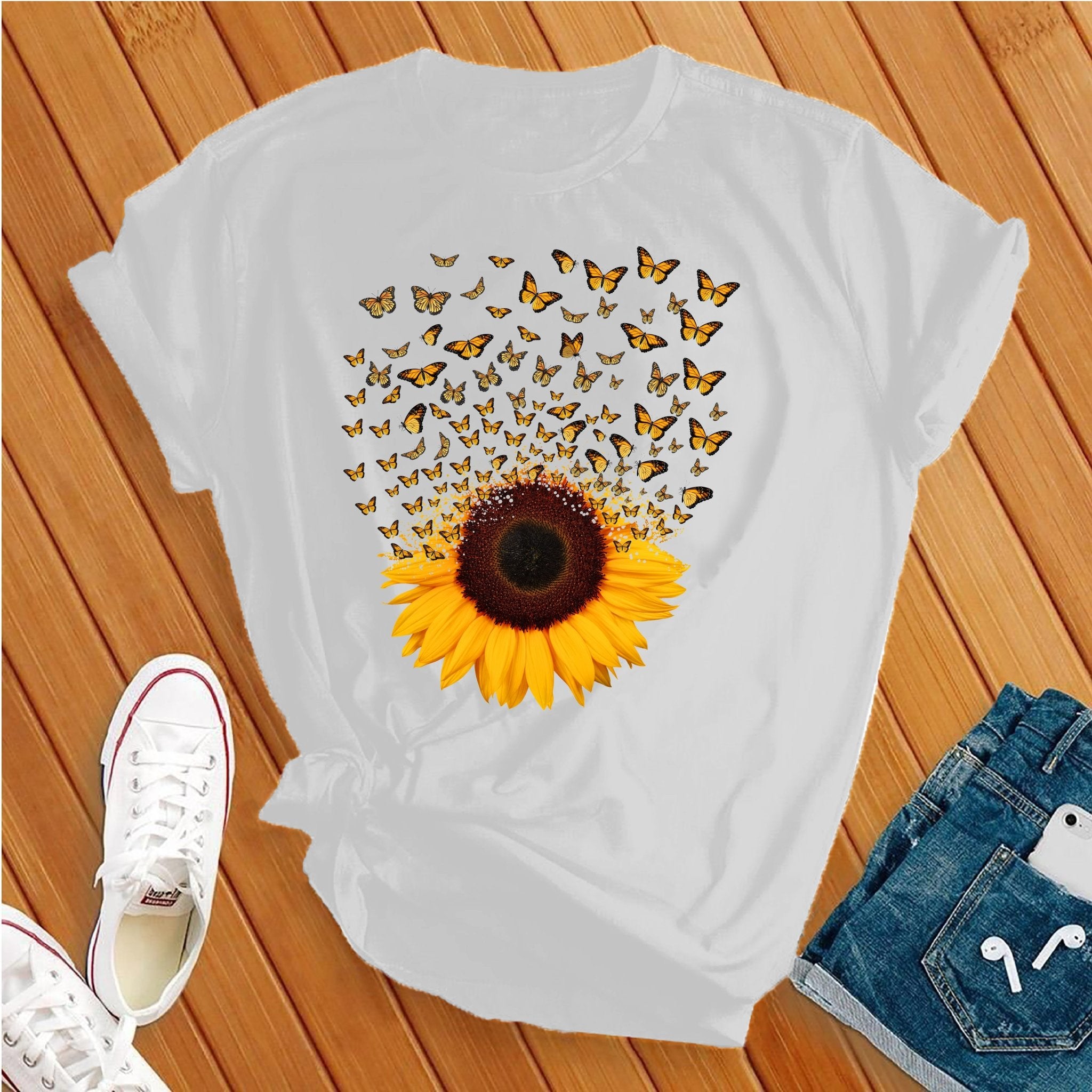 Blossoming Butterfly Tee - Love Tees