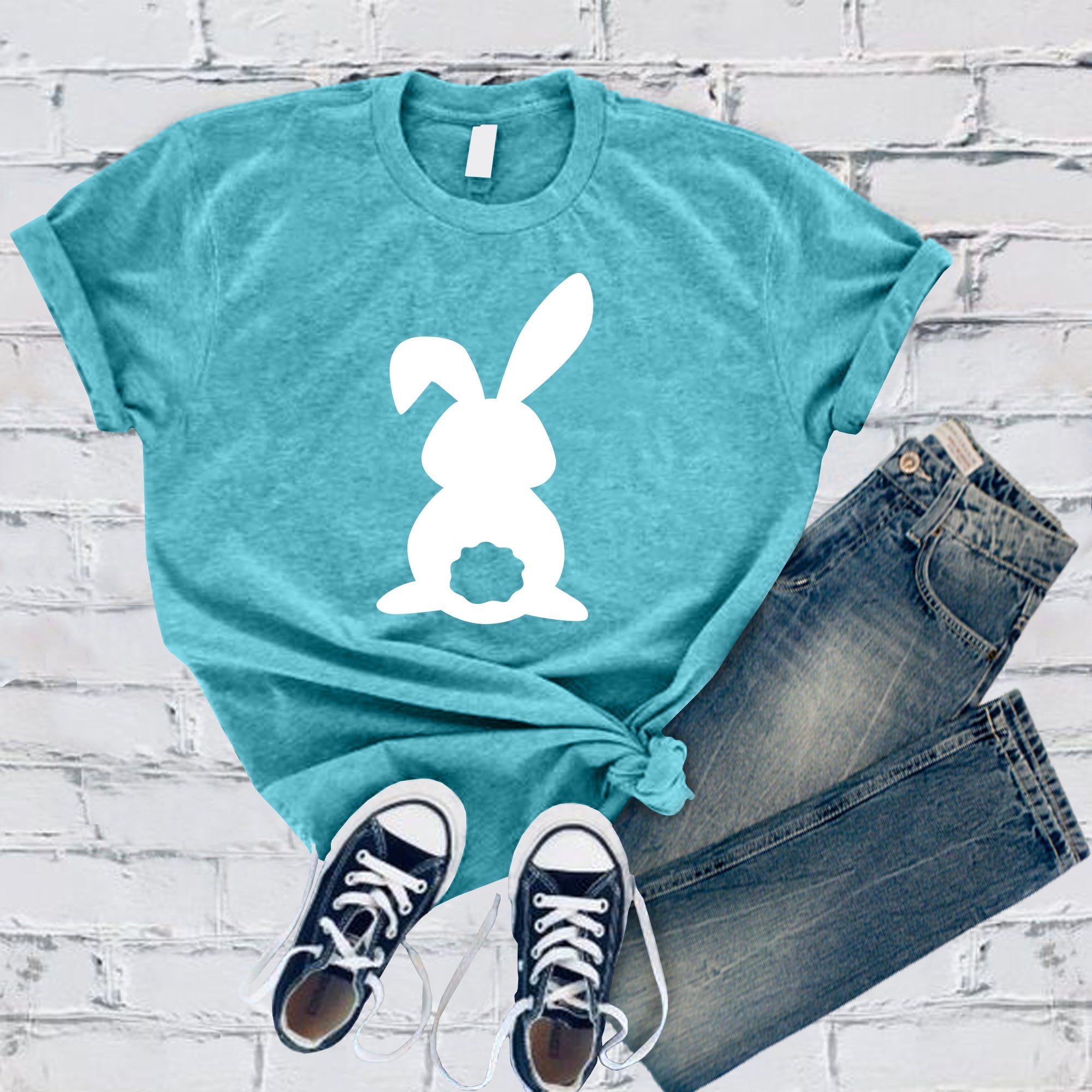 Bunny Outline Tee - Love Tees