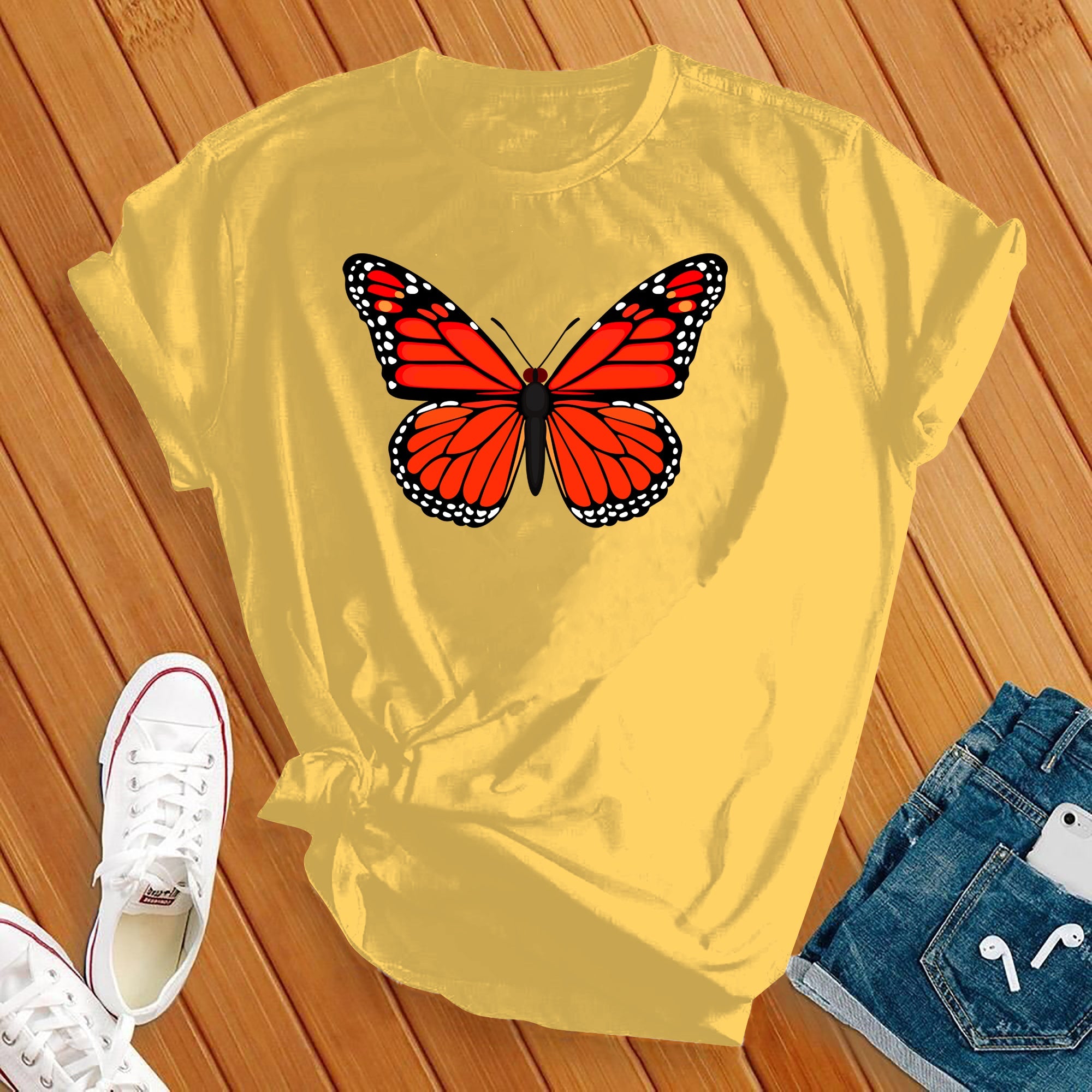 Butterfly Beanie Tee - Love Tees