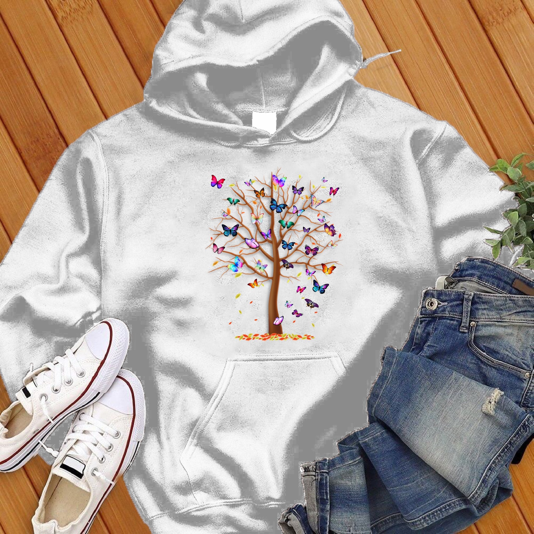 Butterfly Tree of Life Hoodie - Love Tees