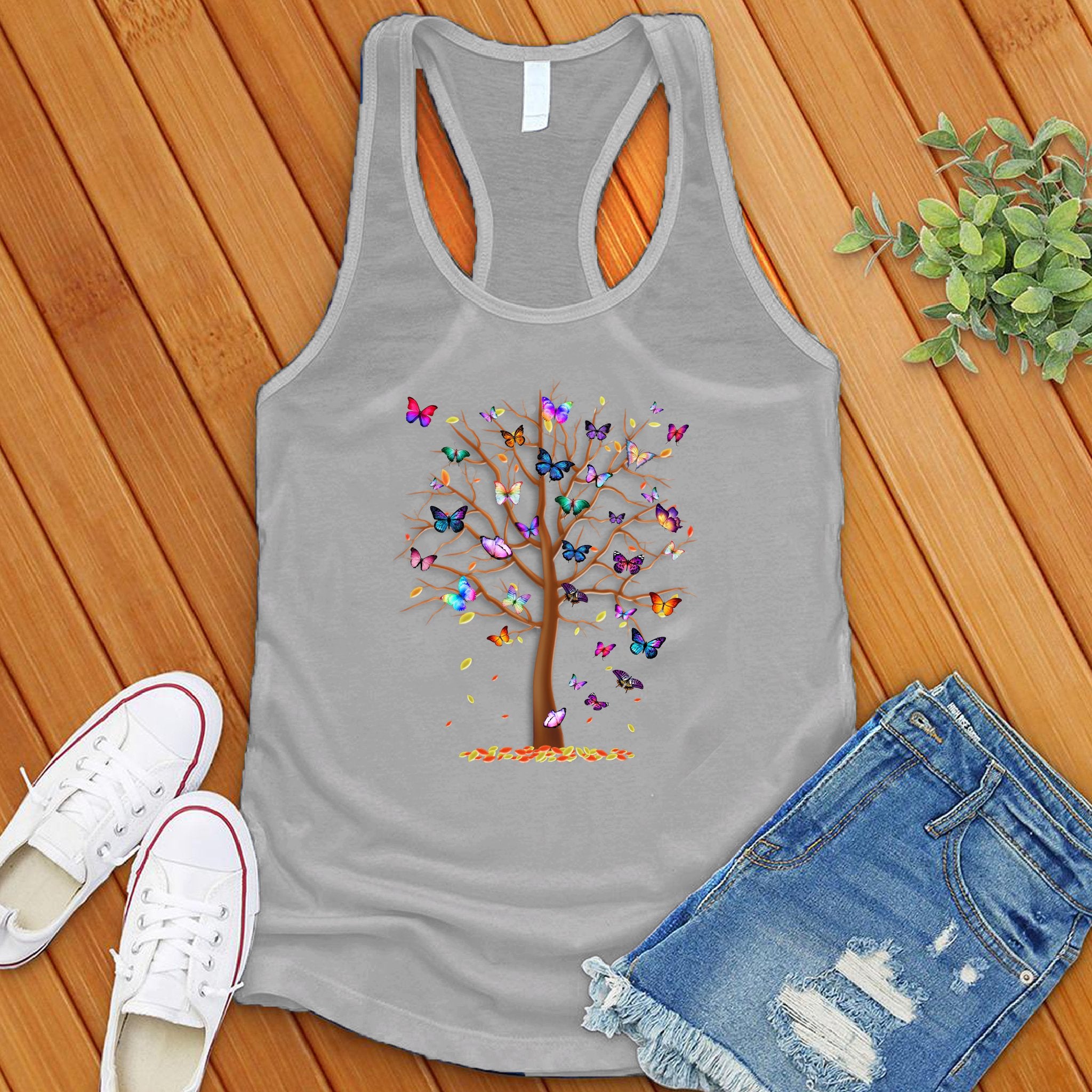 Butterfly Tree of Life Women's Tank Top - Love Tees