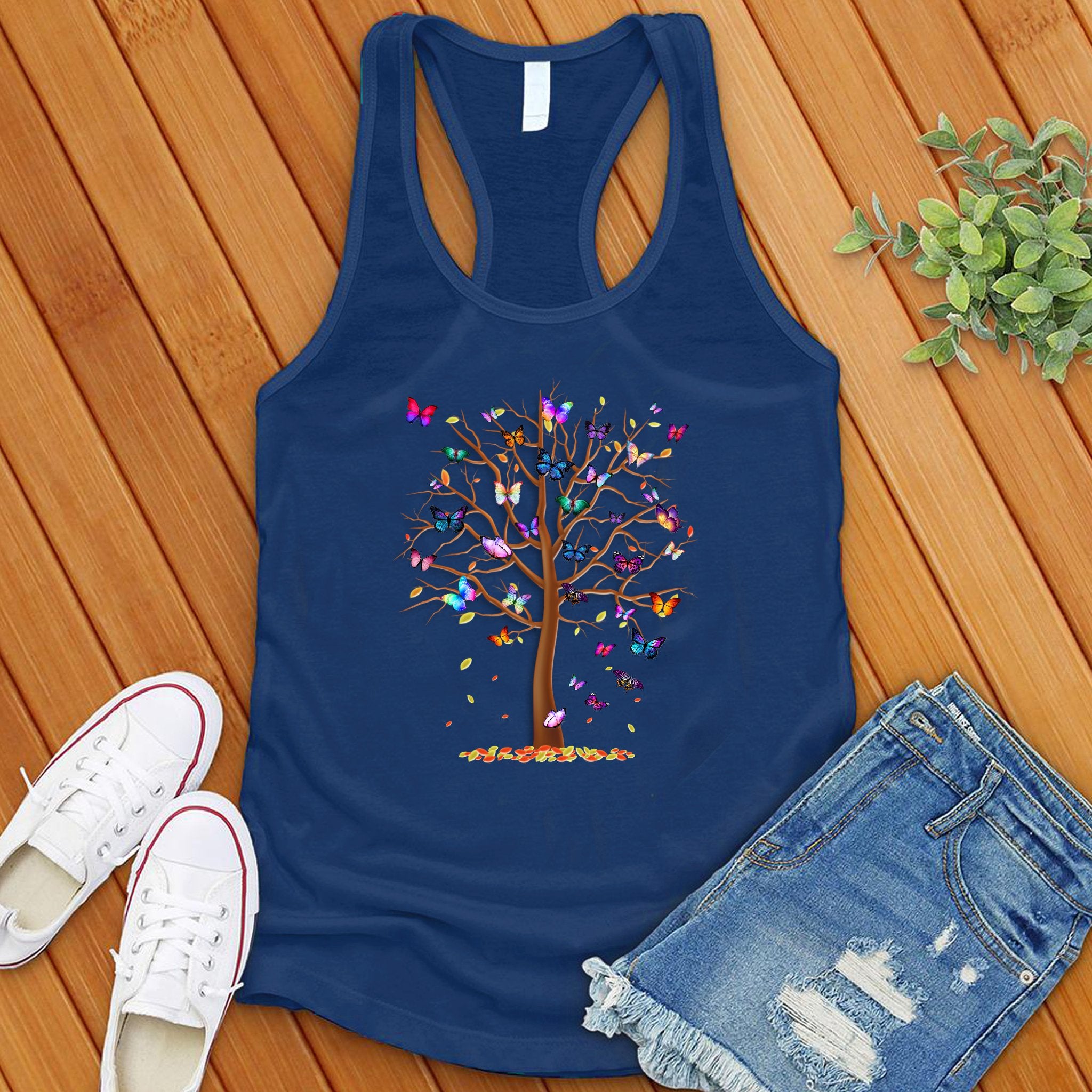 Butterfly Tree of Life Women's Tank Top - Love Tees