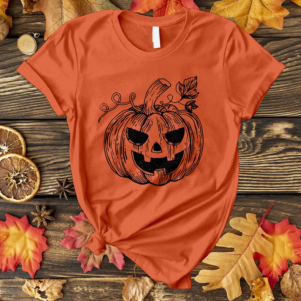 Carved Pumpkin Tee - Love Tees