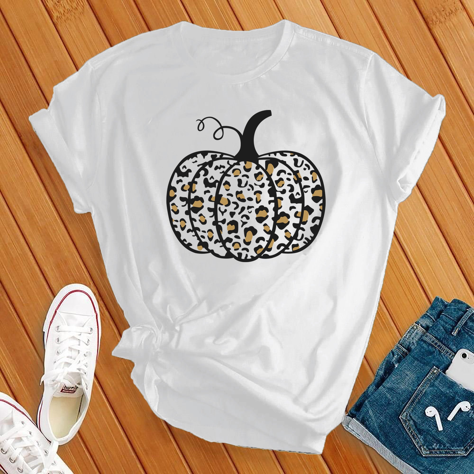 Cheetah Pumpkin 1 Tee - Love Tees