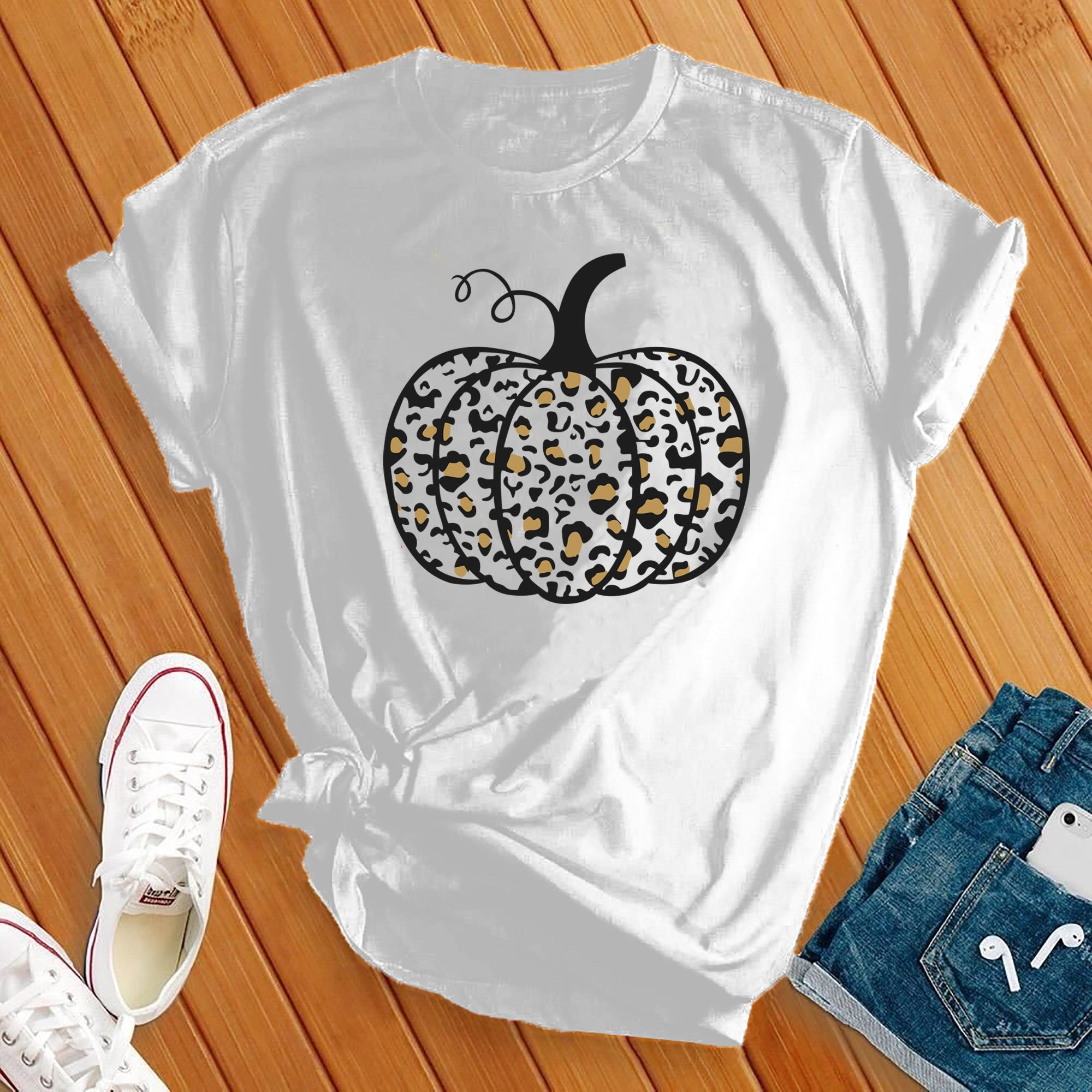 Cheetah Pumpkin 1 Tee - Love Tees