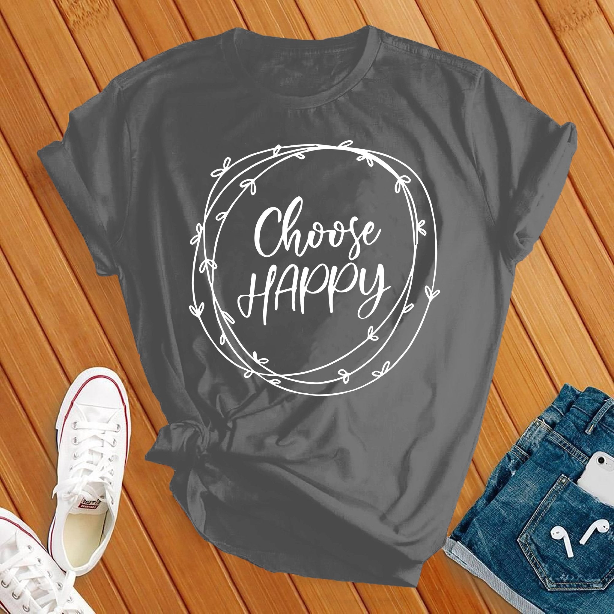 Choose Happy Tee - Love Tees