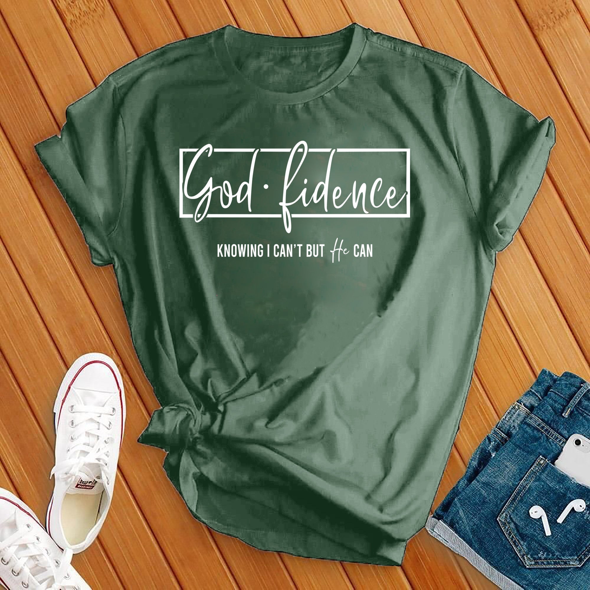 Confidence Aka God Fidence Tee - Love Tees