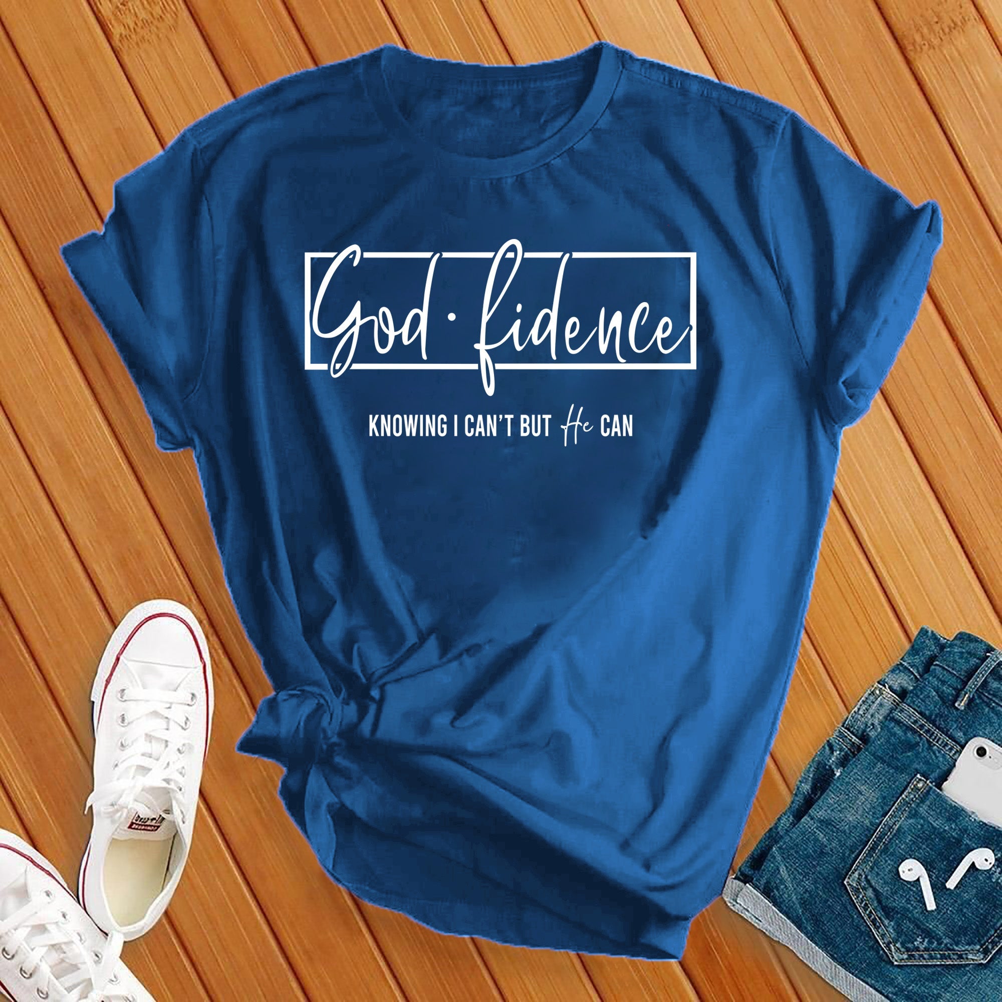 Confidence Aka God Fidence Tee - Love Tees