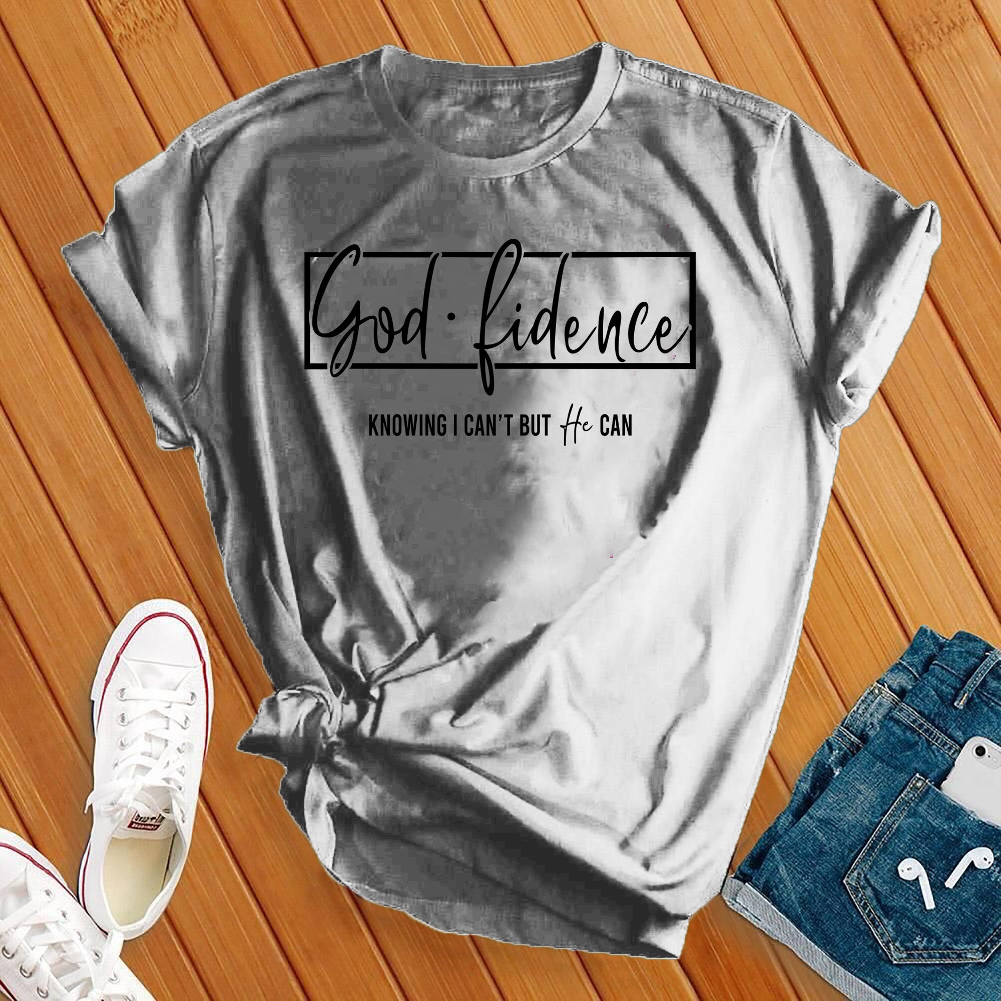 Confidence Aka God Fidence Tee - Love Tees