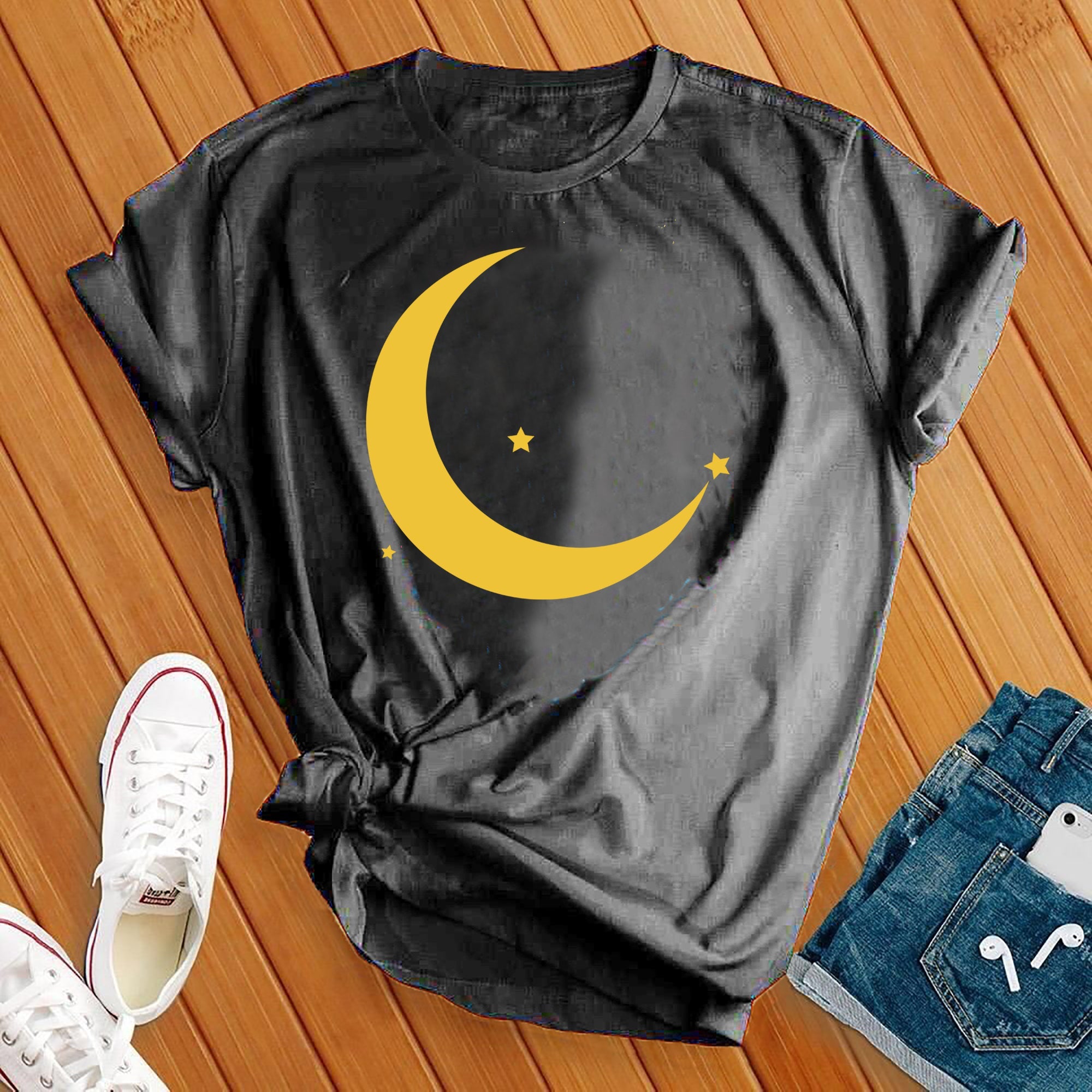 CRESCENT MOON STAR Tee - Love Tees