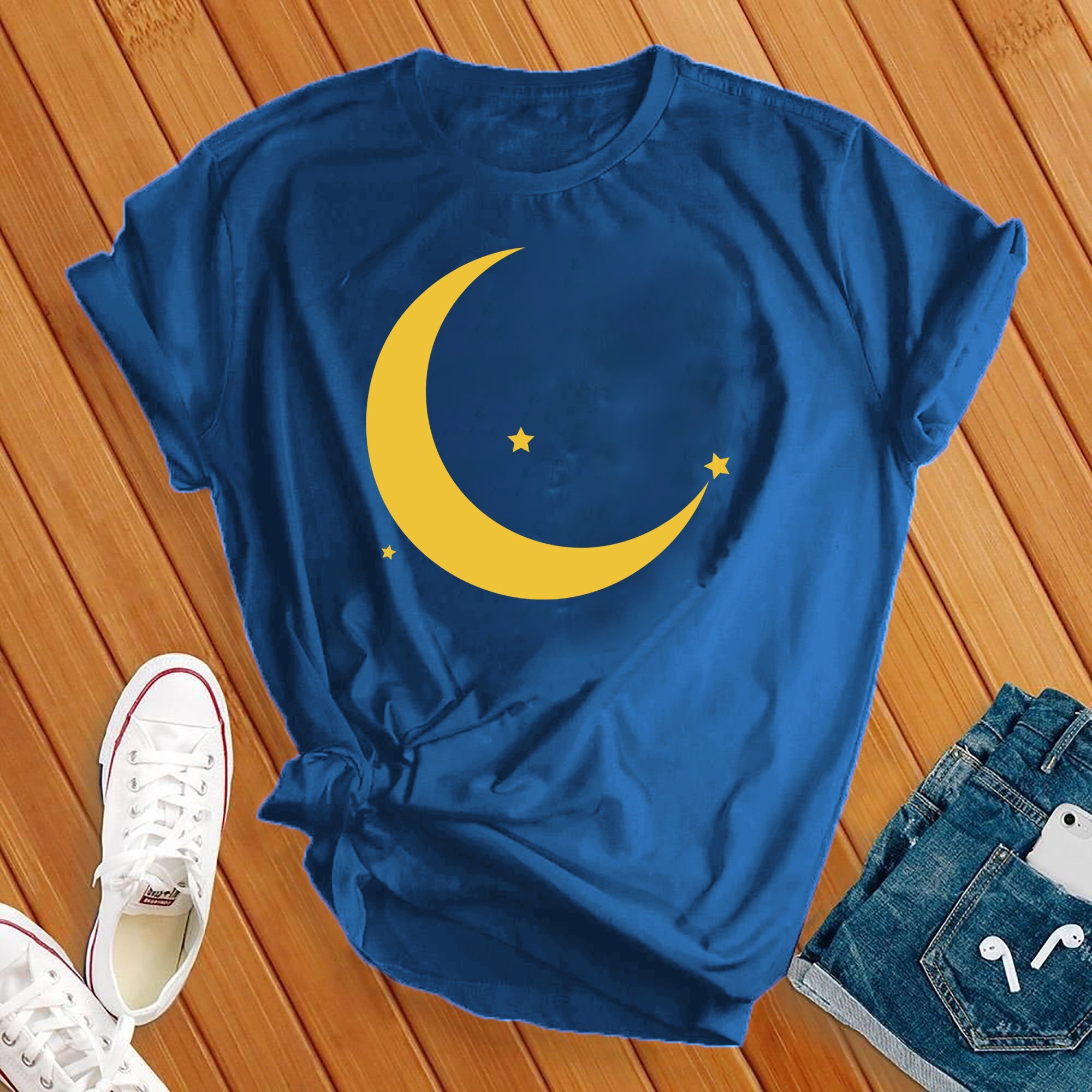 CRESCENT MOON STAR Tee - Love Tees