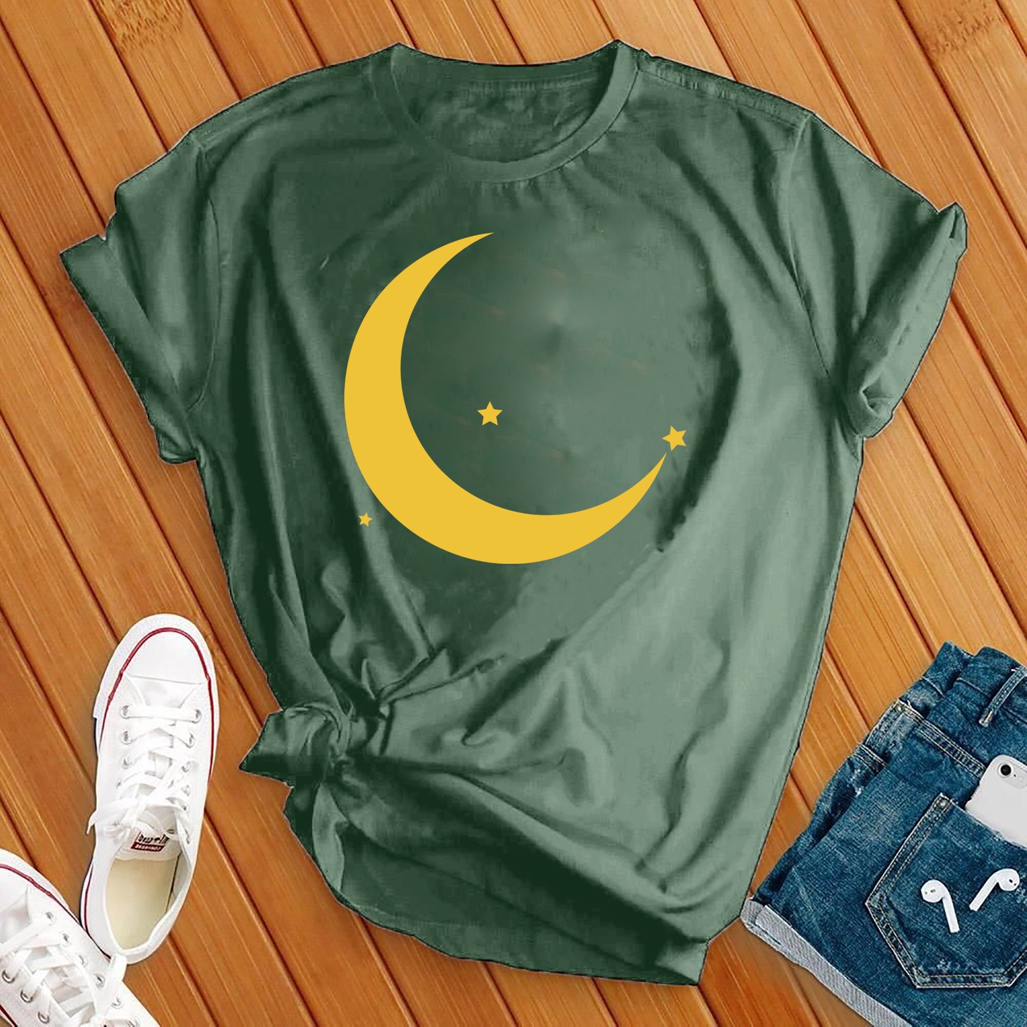 CRESCENT MOON STAR Tee - Love Tees