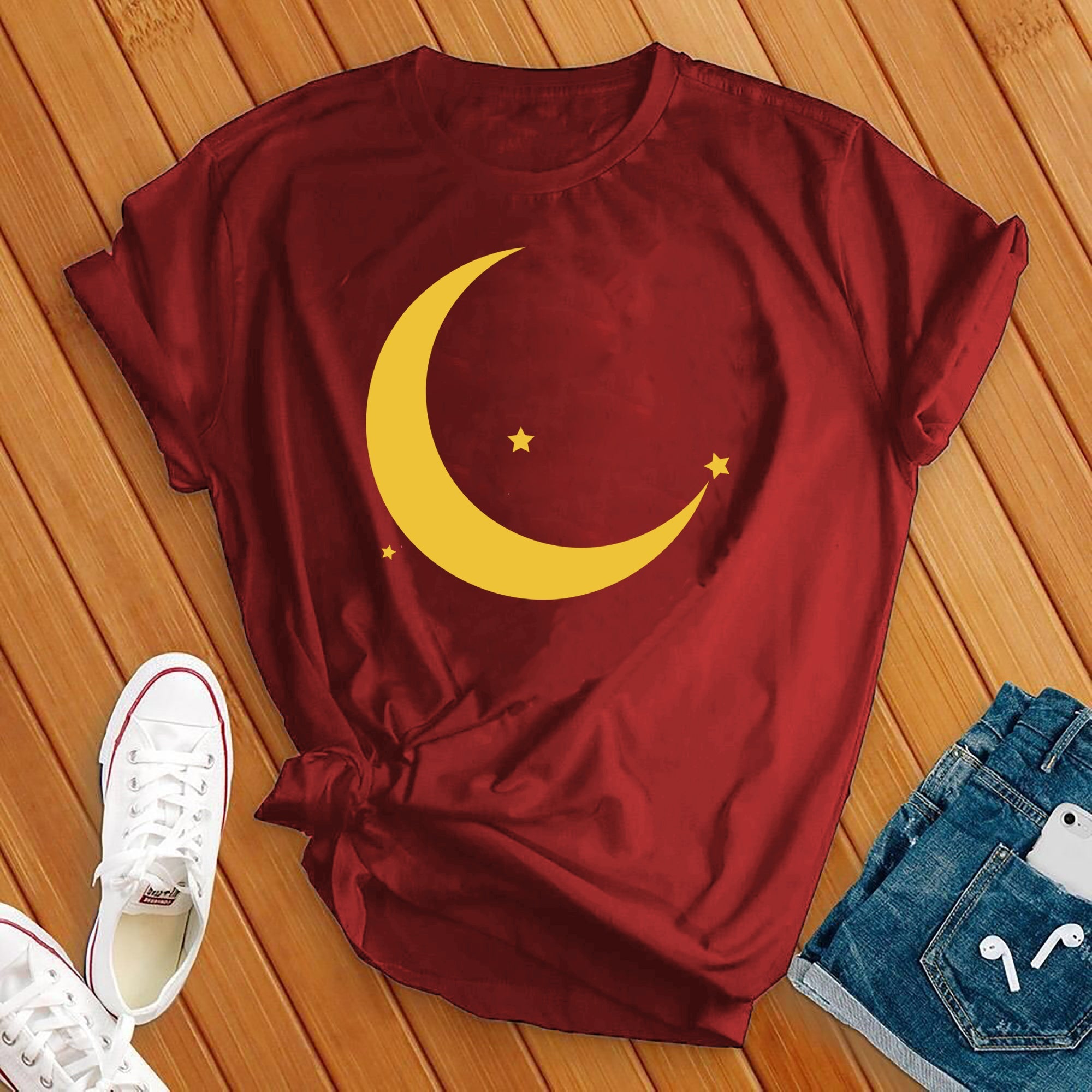 CRESCENT MOON STAR Tee - Love Tees