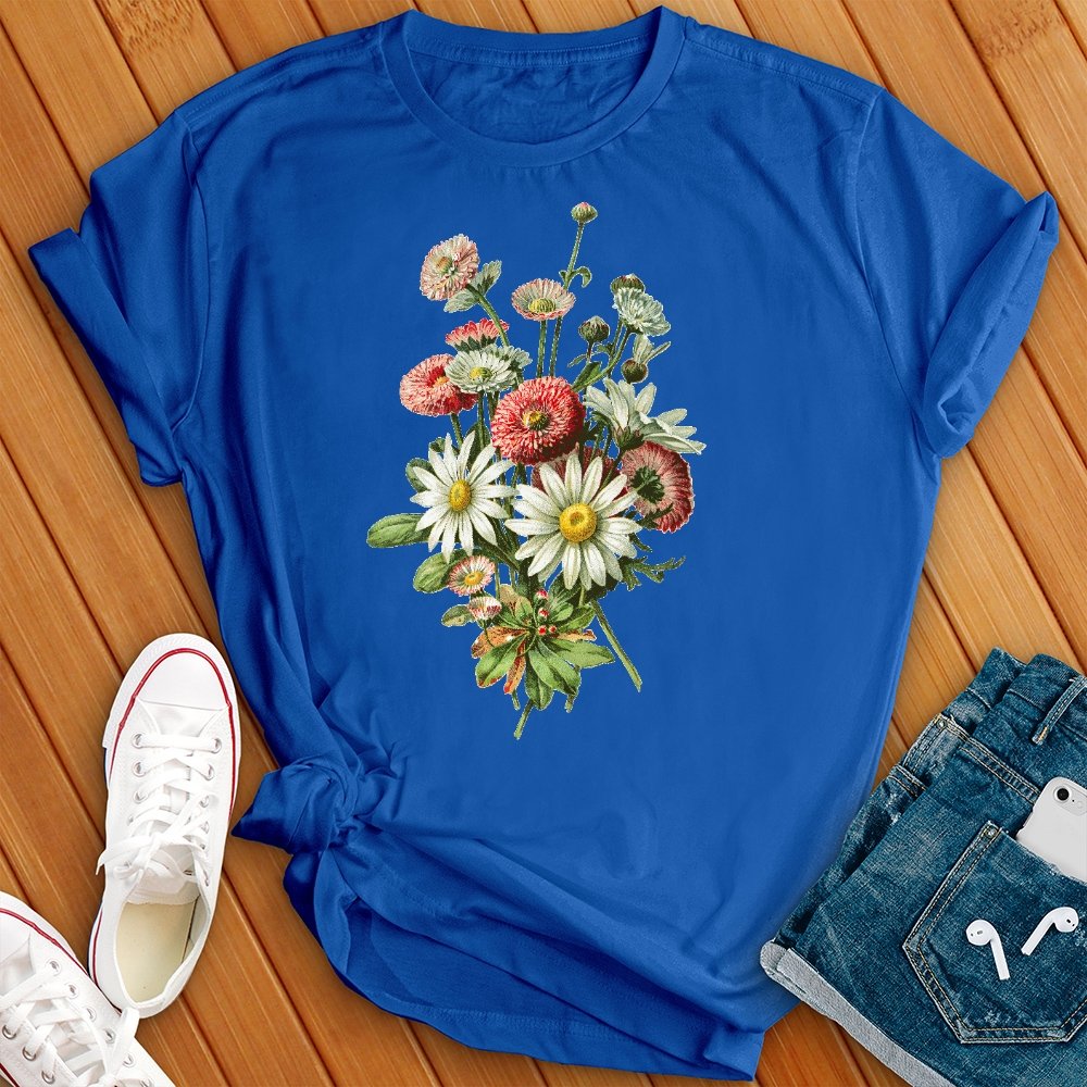 Daisy Wildflowers Botanical T-Shirt - Love Tees