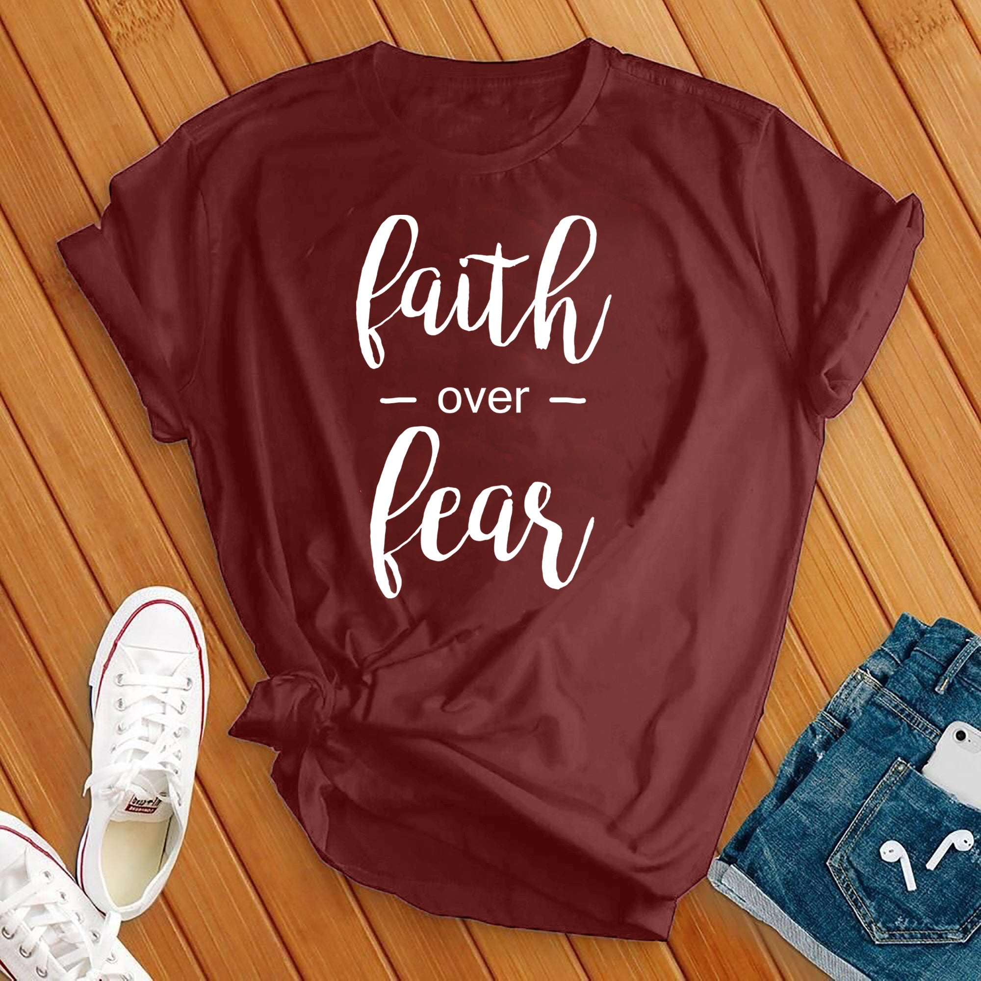 Faith Over Fear Tee - Love Tees