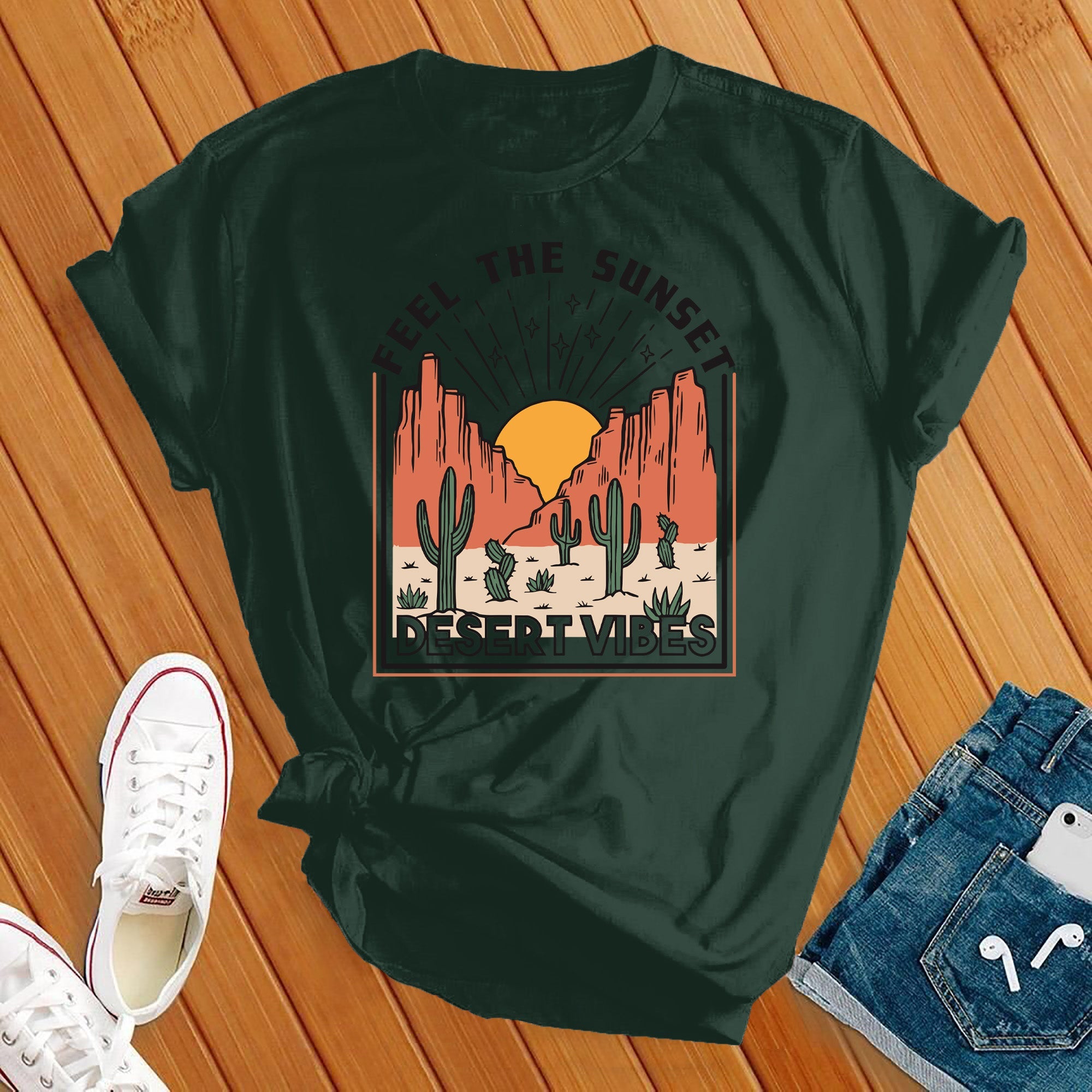 Feel the Sunset Tee - Love Tees