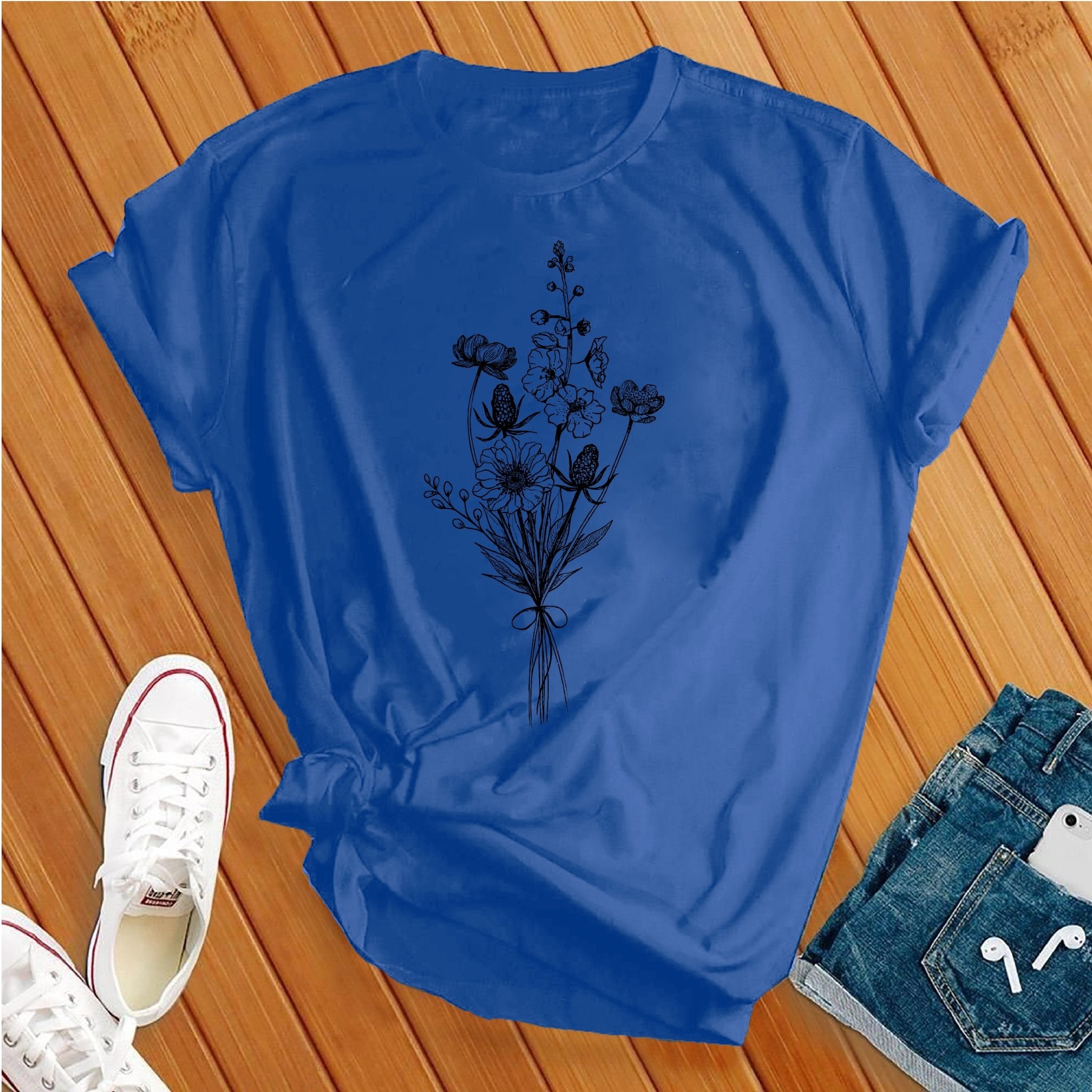 Floral Simple Bouquet Tee - Love Tees