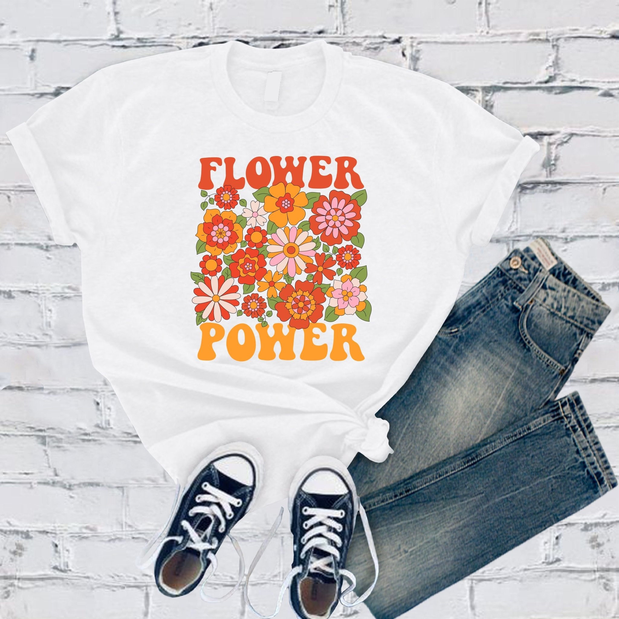 Flower Power Tee - Love Tees