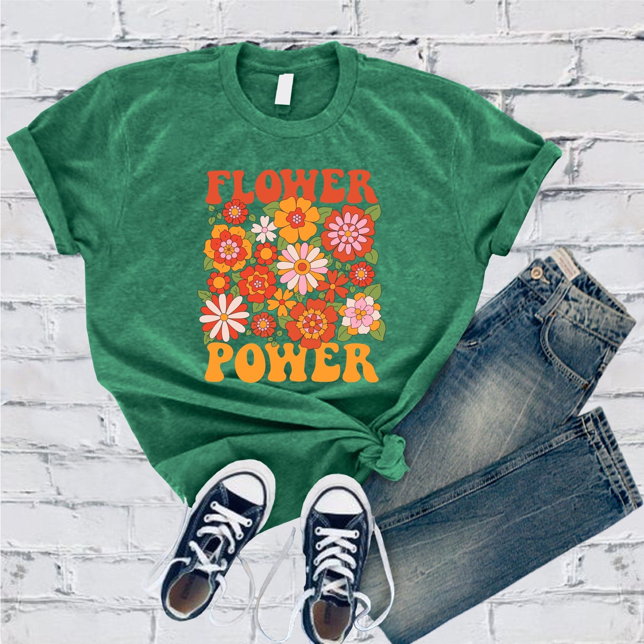 Flower Power Tee - Love Tees