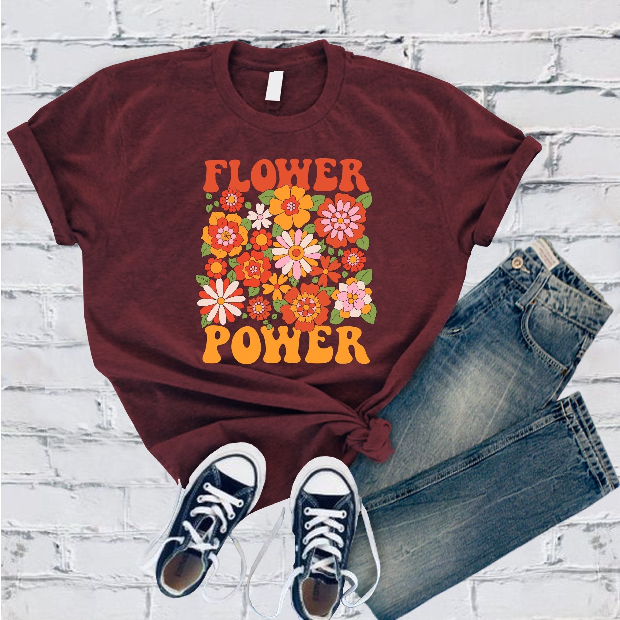 Flower Power Tee - Love Tees