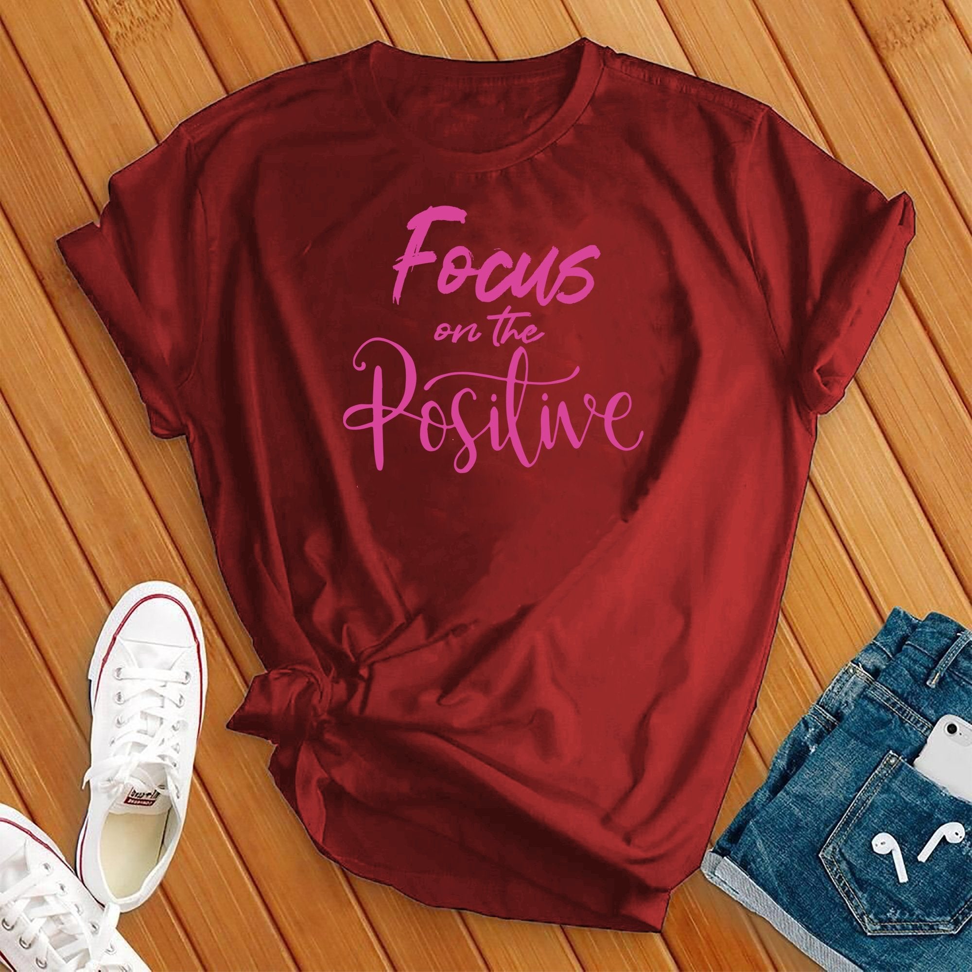 Focus On The Positive Tee - Love Tees