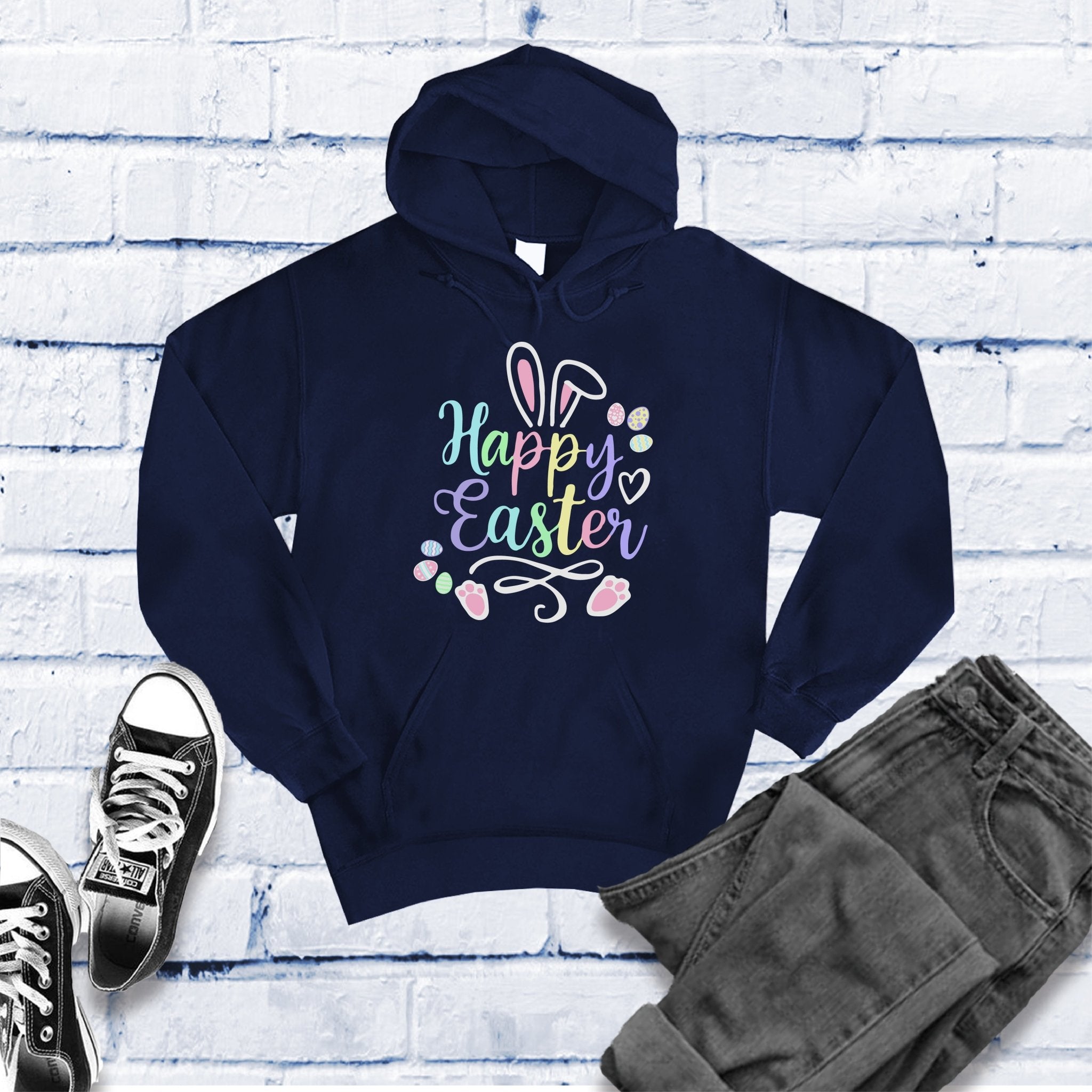 Happy Easter Bunny Hoodie - Love Tees