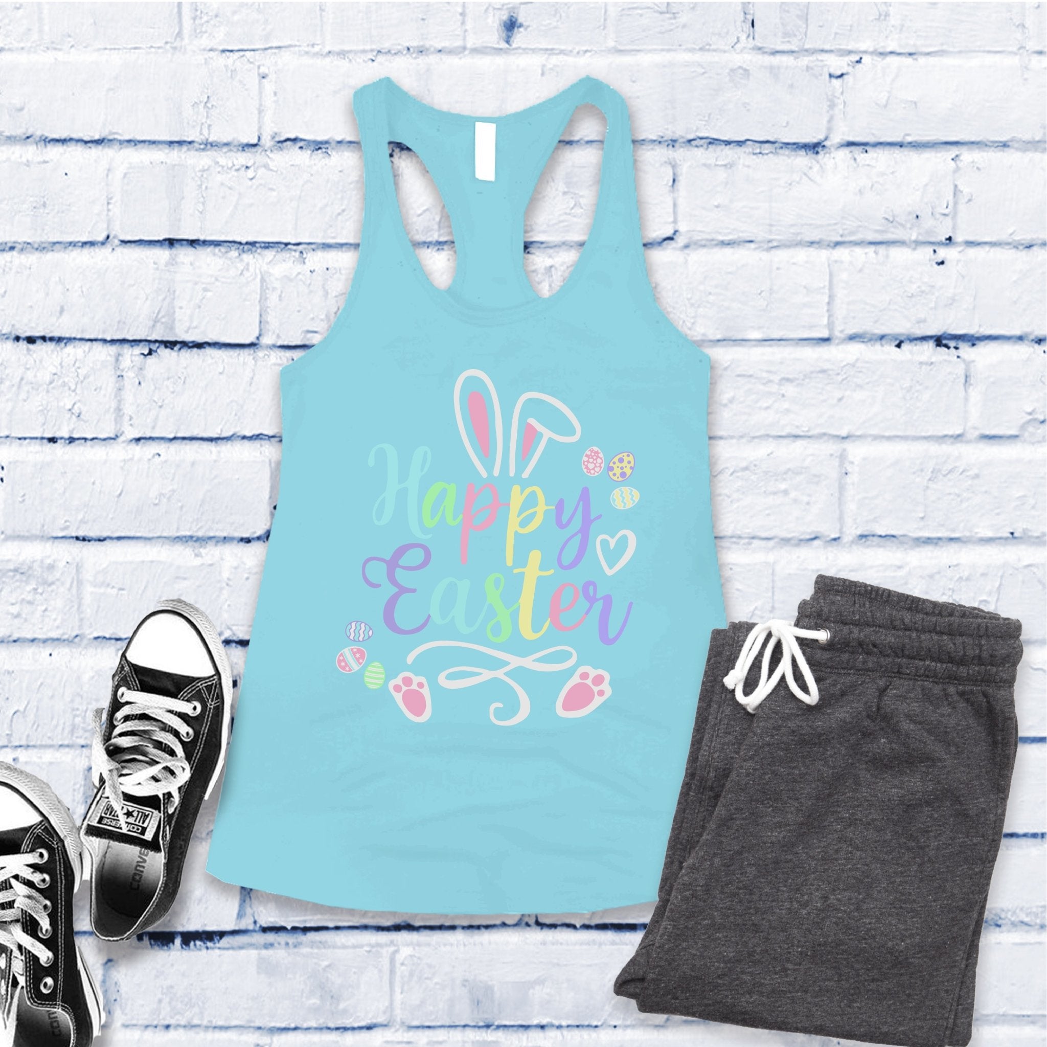 Happy Easter Bunny Women's Tank Top - Love Tees