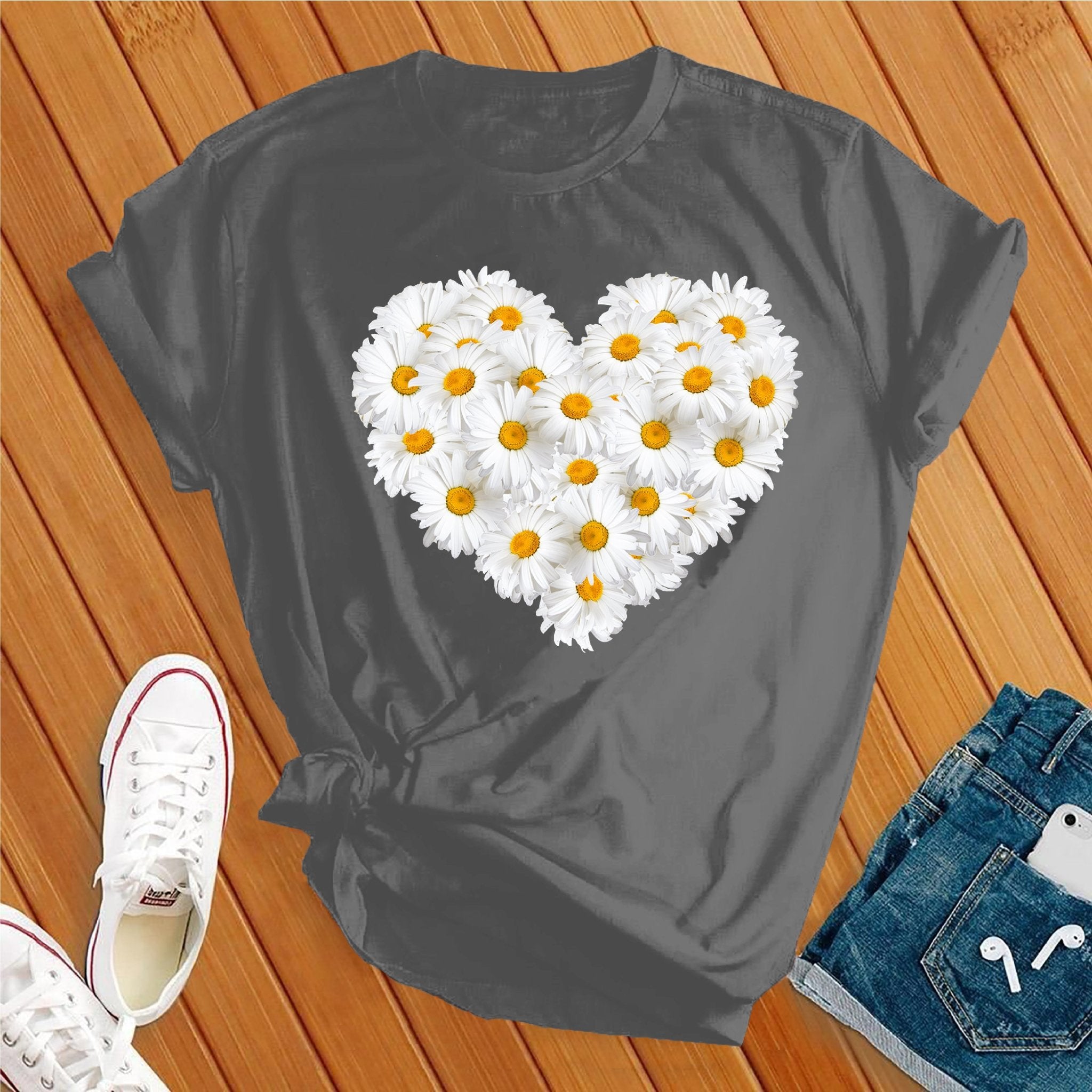 Heart of Daisy Tee - Love Tees