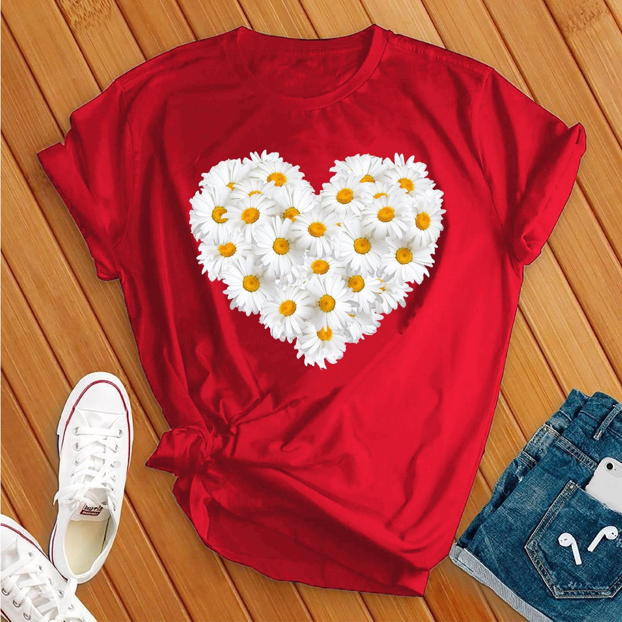 Heart of Daisy Tee - Love Tees