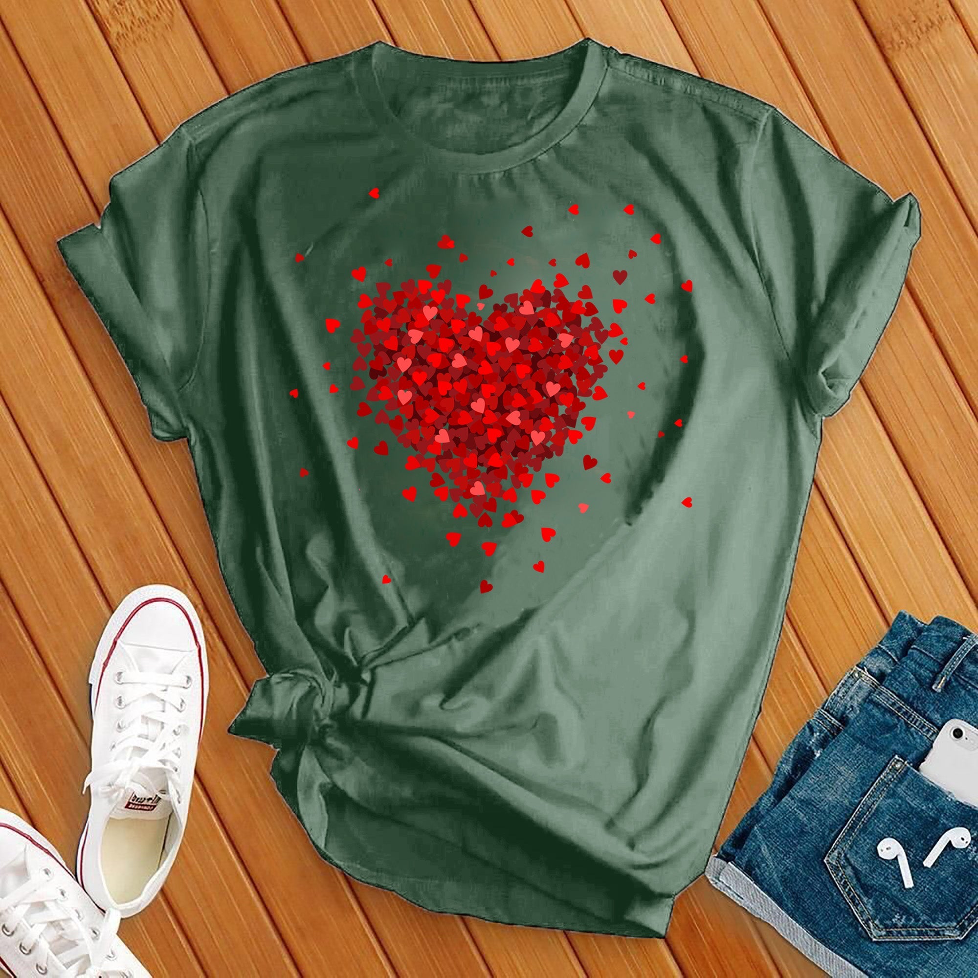 Heart of Lovely Hearts Tee - Love Tees