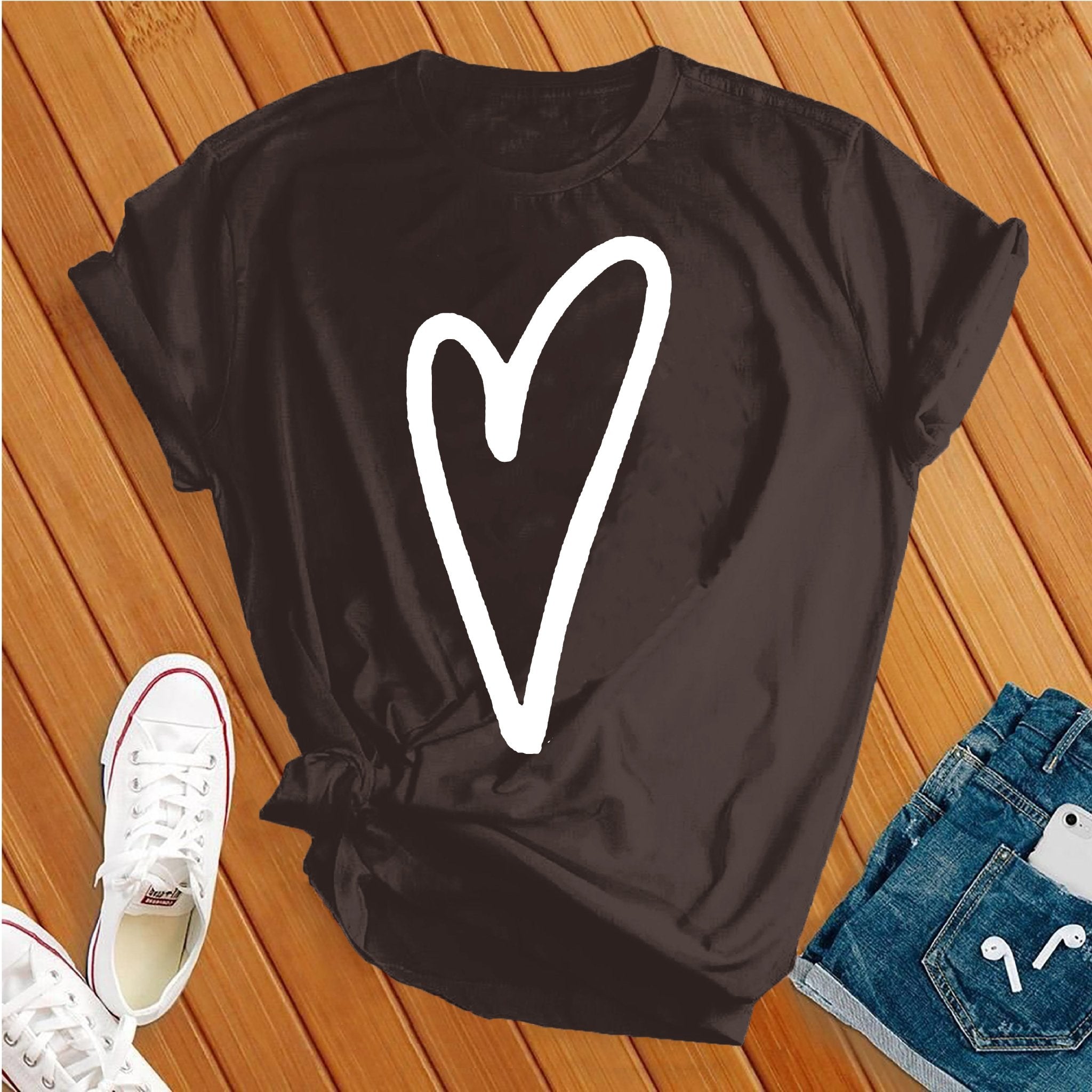 Heart Tee - Love Tees