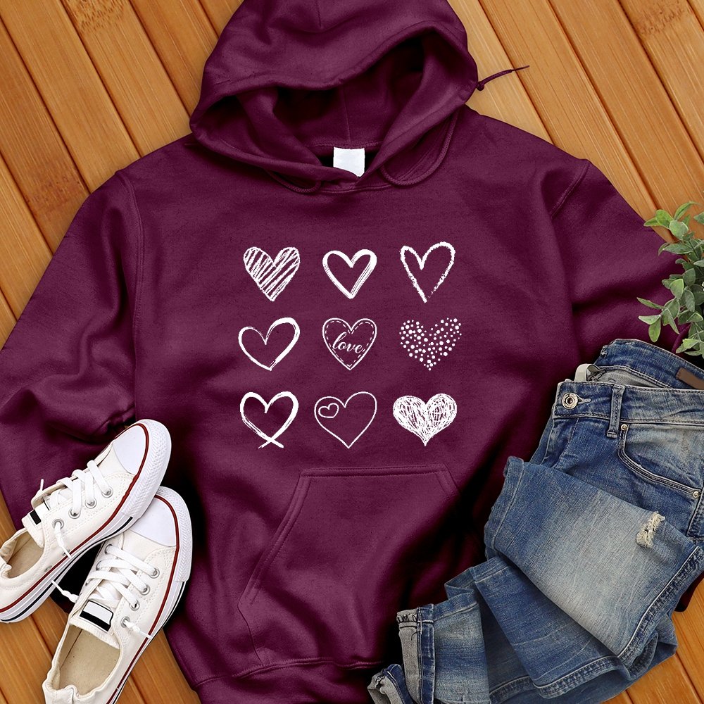 Heart Valentine Day Sweatshirt - Love Tees