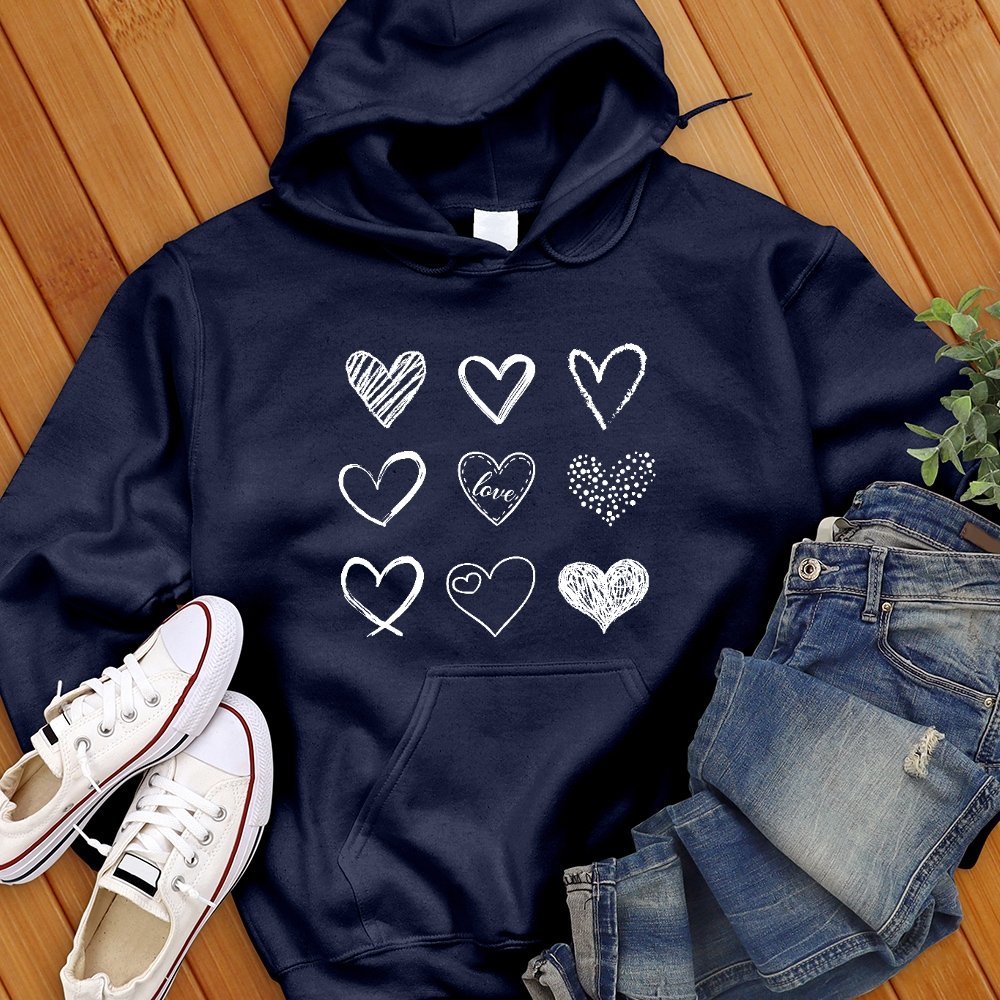 Heart Valentine Day Sweatshirt - Love Tees