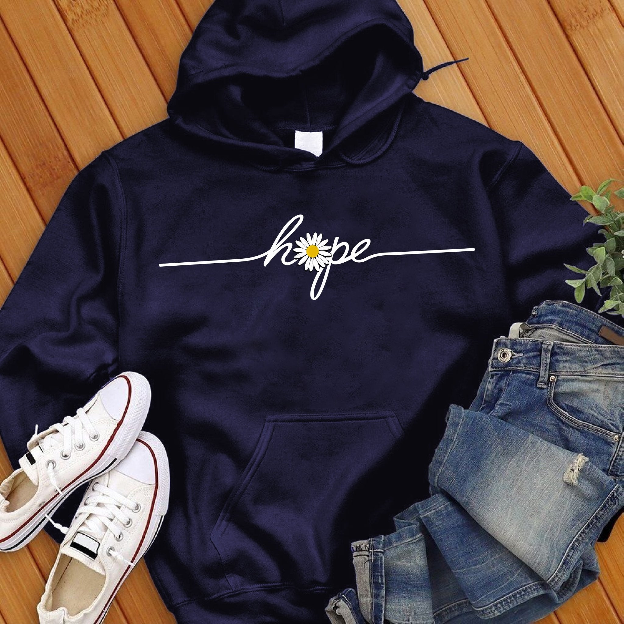 Hope Daisy Hoodie - Love Tees