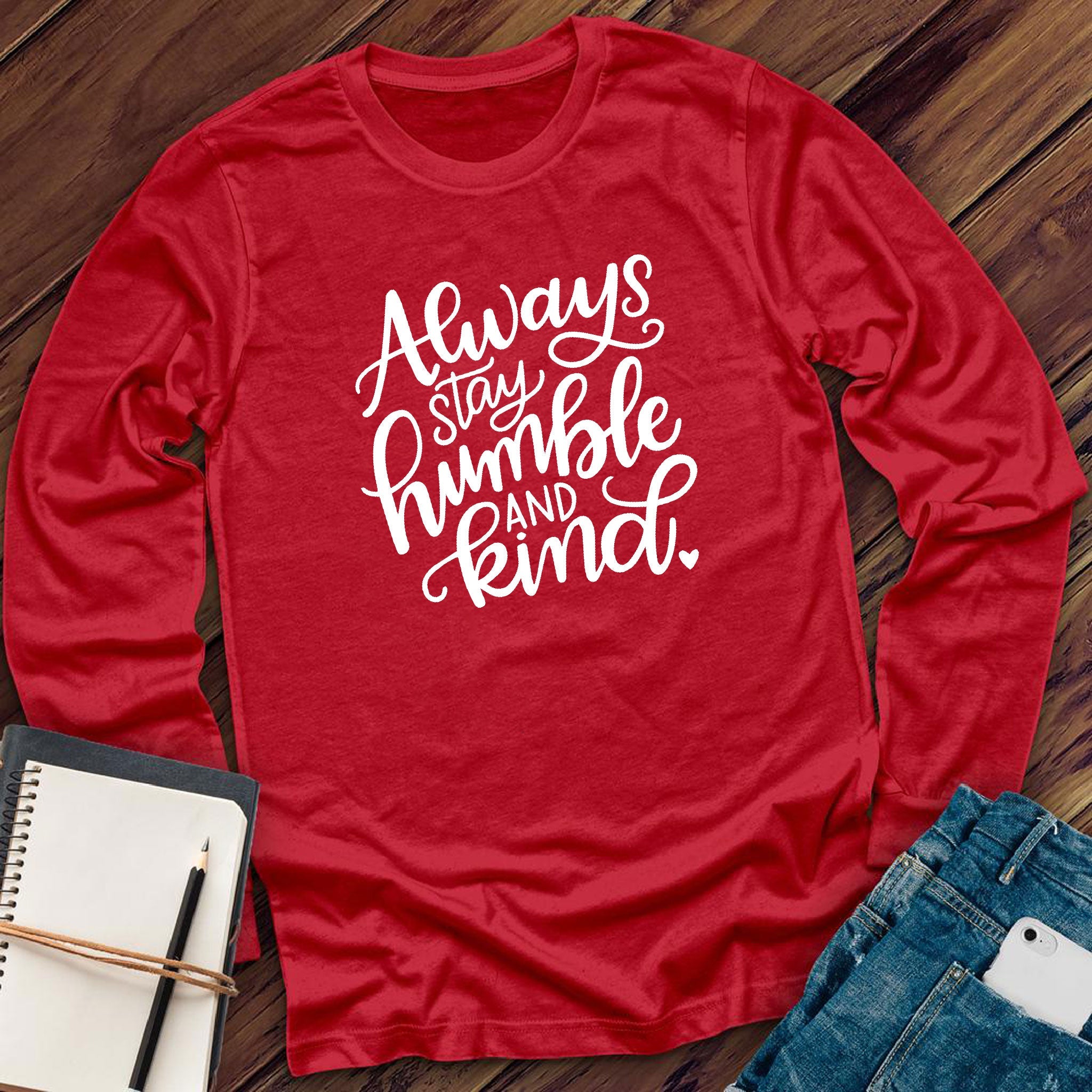 Humble And Kind Long Sleeve - Love Tees