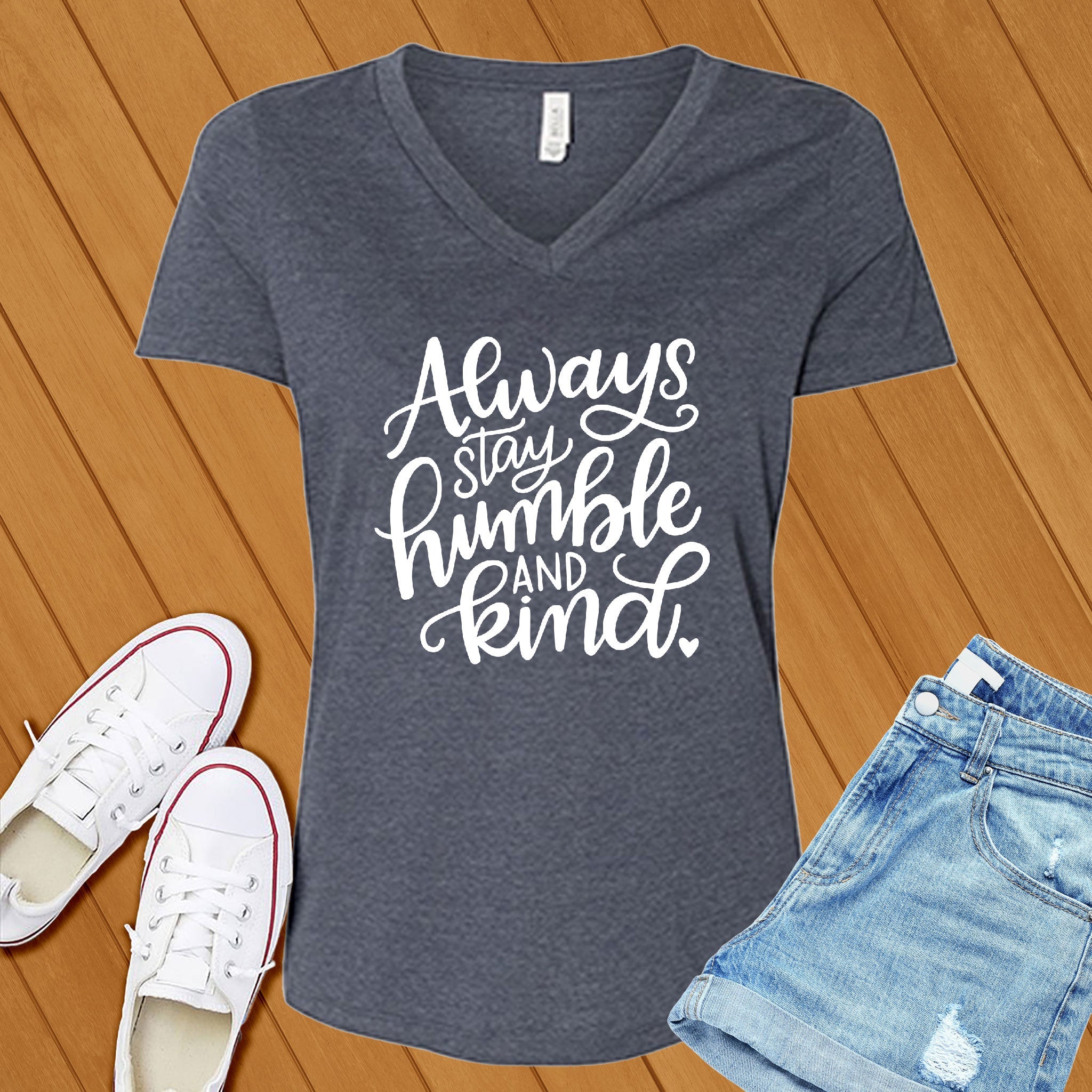 Humble And Kind V-Neck - Love Tees